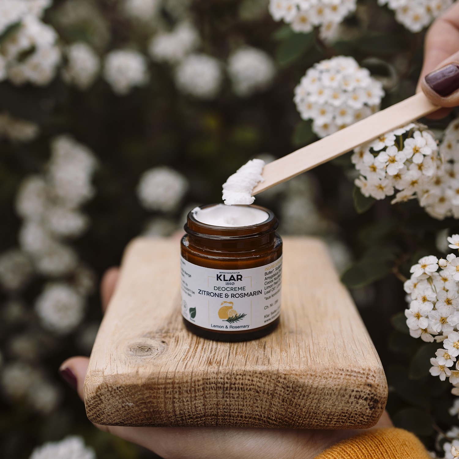 Klar's  - Deocreme - Zitrone & Rosmarin