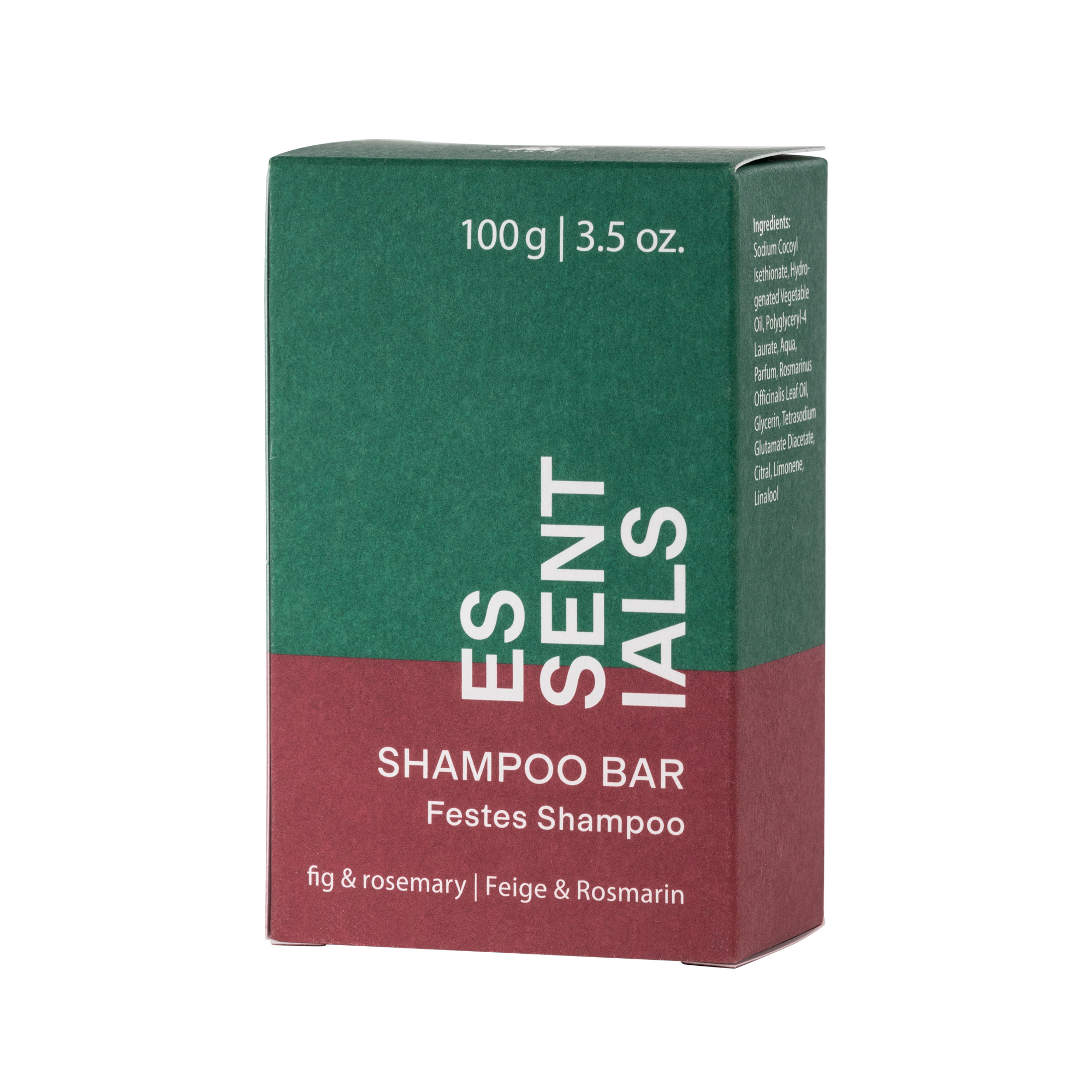 MÜHLE - Festes Shampoo - ESSENTIALS - Feige & Rosmarin