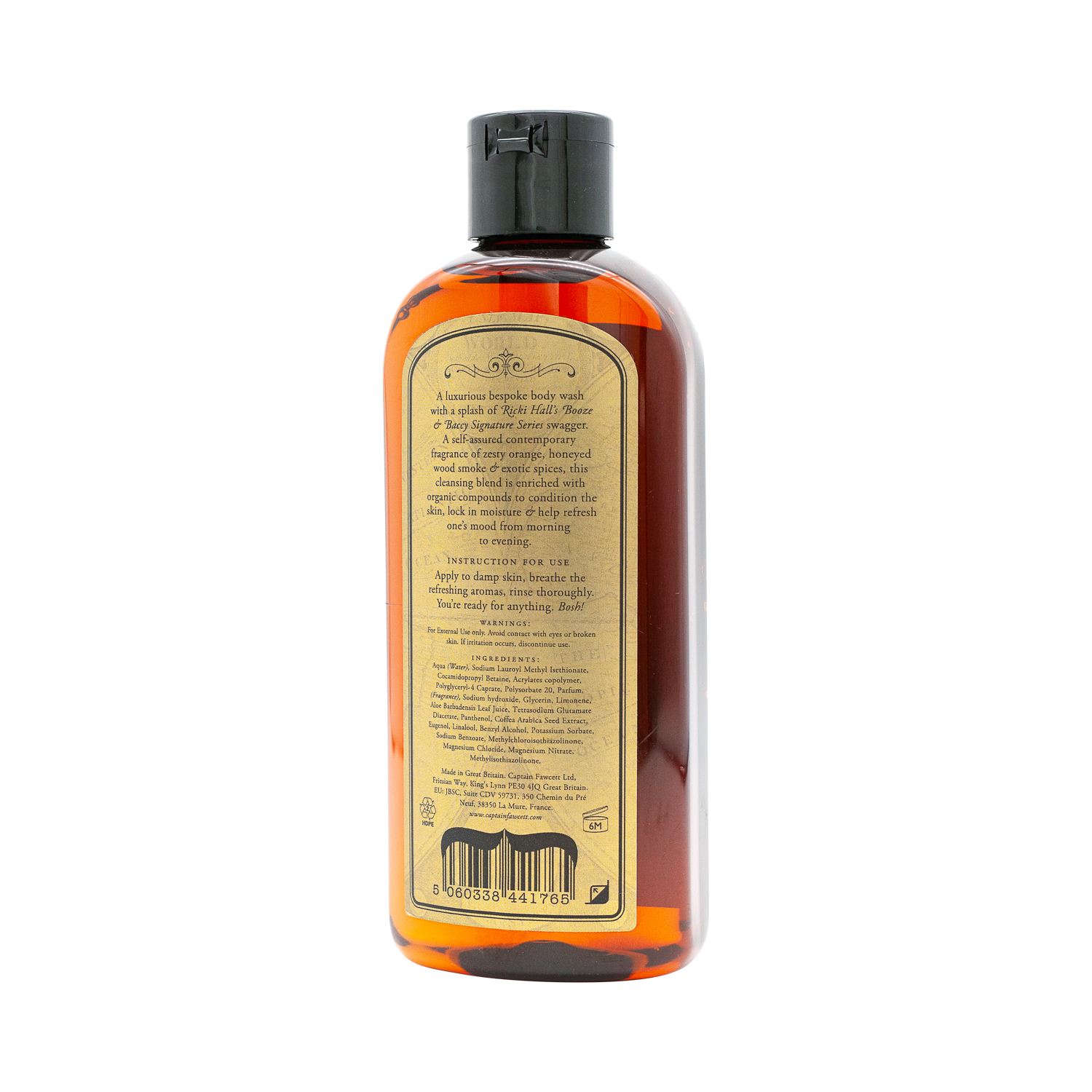Captain Fawcett - Ricki Hall's Booze & Baccy Body Wash - Duschgel