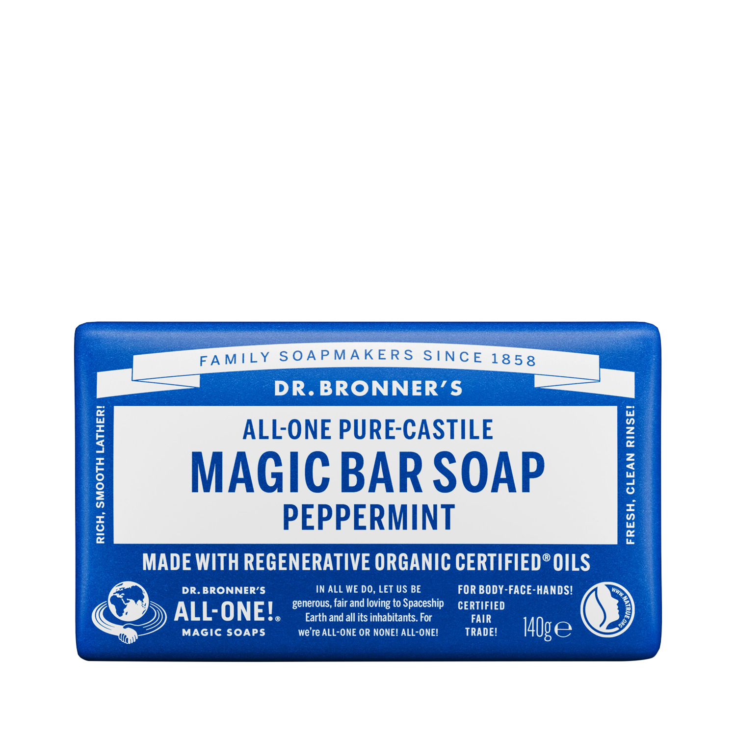 Dr. Bronner's - Bar Soap Pfefferminze - Reine Naturseife