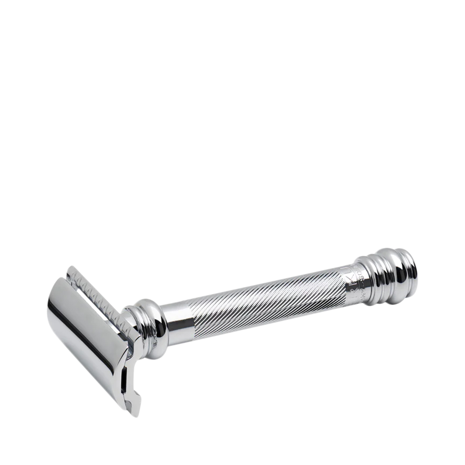 MERKUR - Rasierhobel 38C - geschlossener Kamm - verchromt