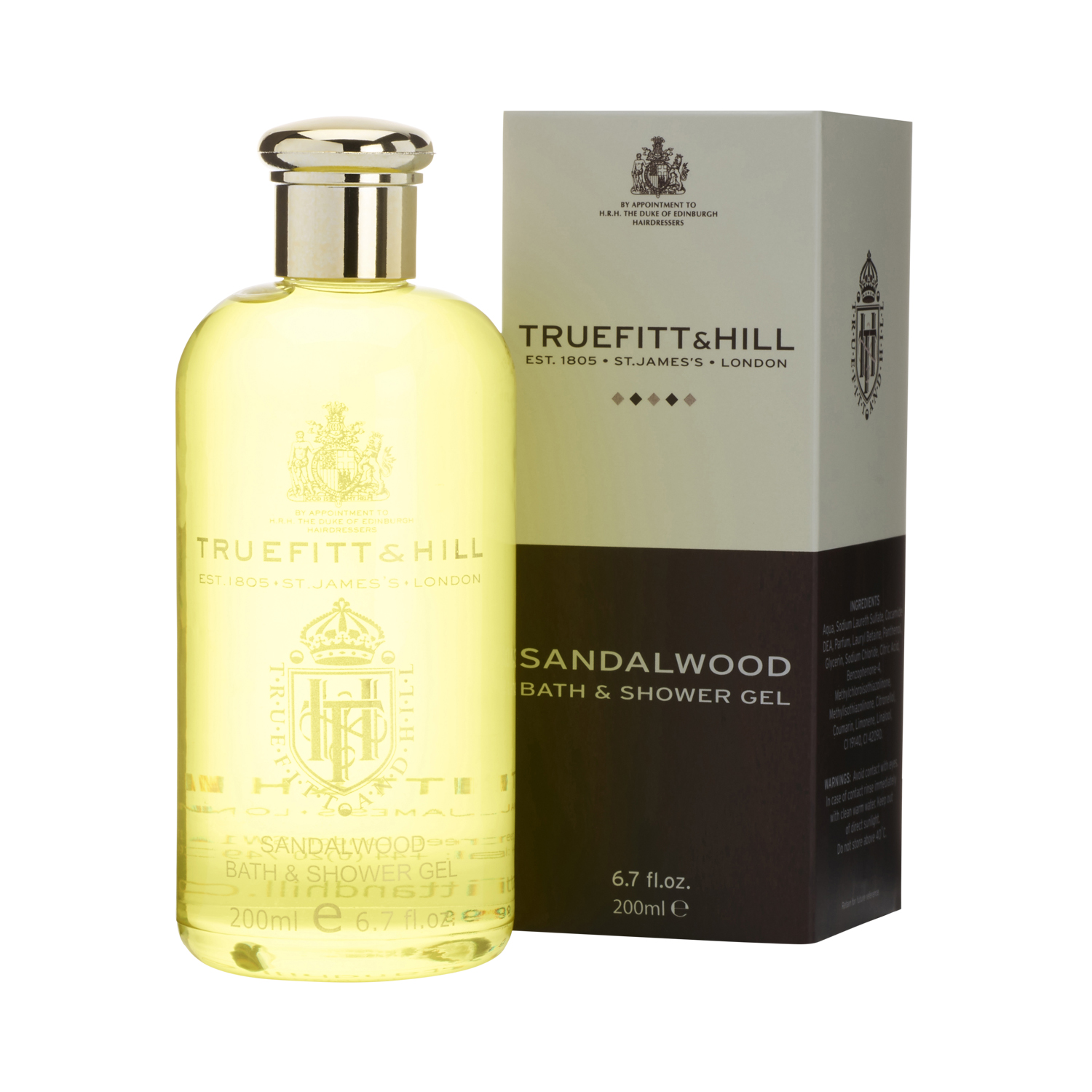 Truefitt & Hill - Sandalwood - Bath & Shower Gel