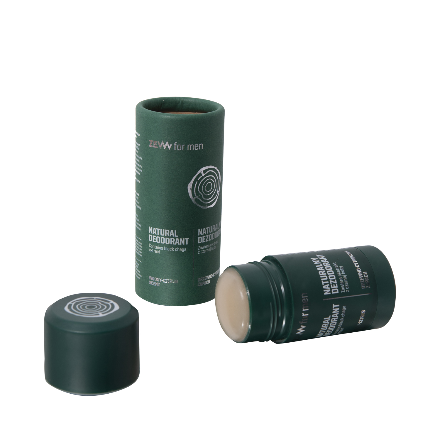 ZEW for men - Natural Deodorant - Deo Stick
