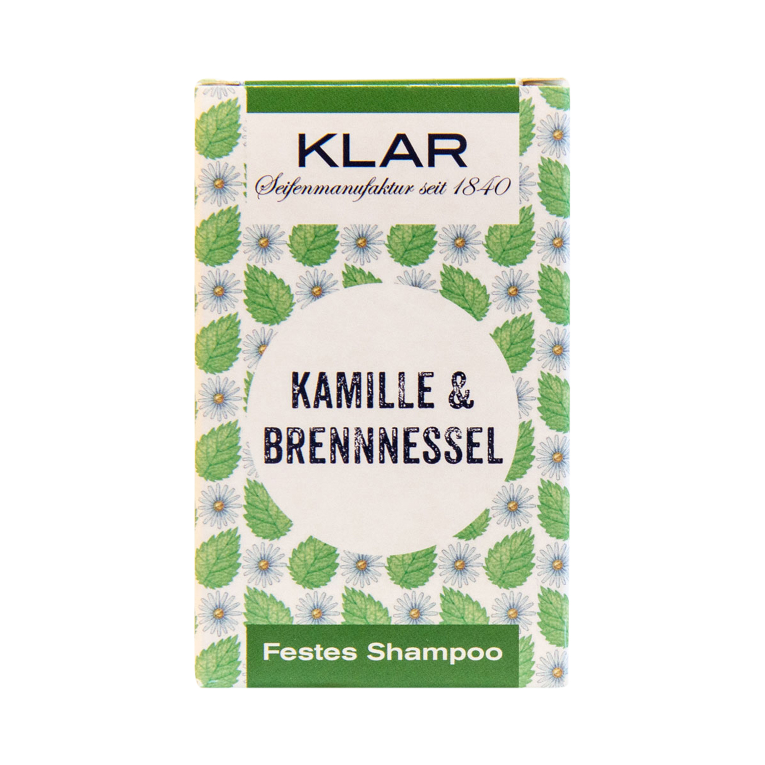 Klar's - Festes Shampoo - Kamille & Brennnessel - für störrisches Haar
