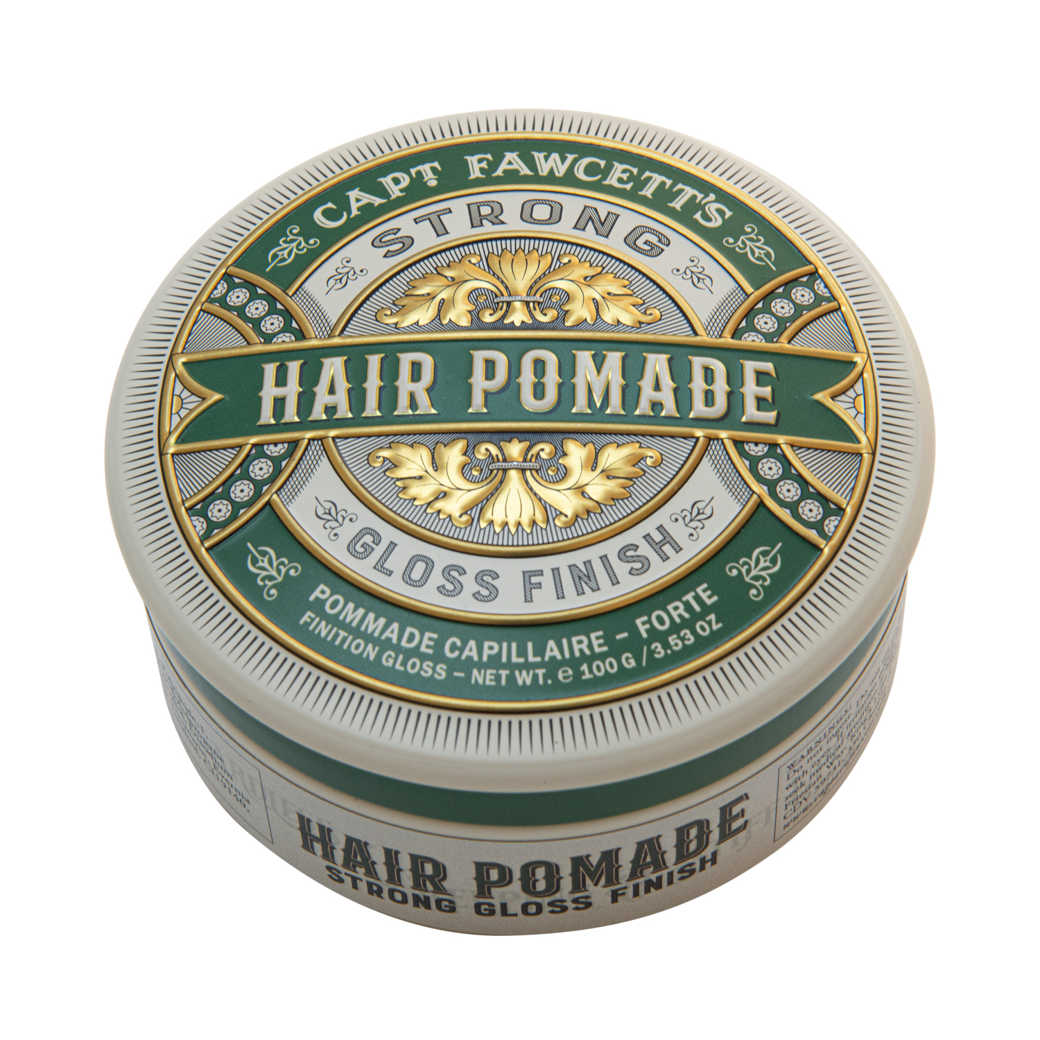 Captain Fawcett - Strong Pomade - starker Halt und hochglänzendes Finish