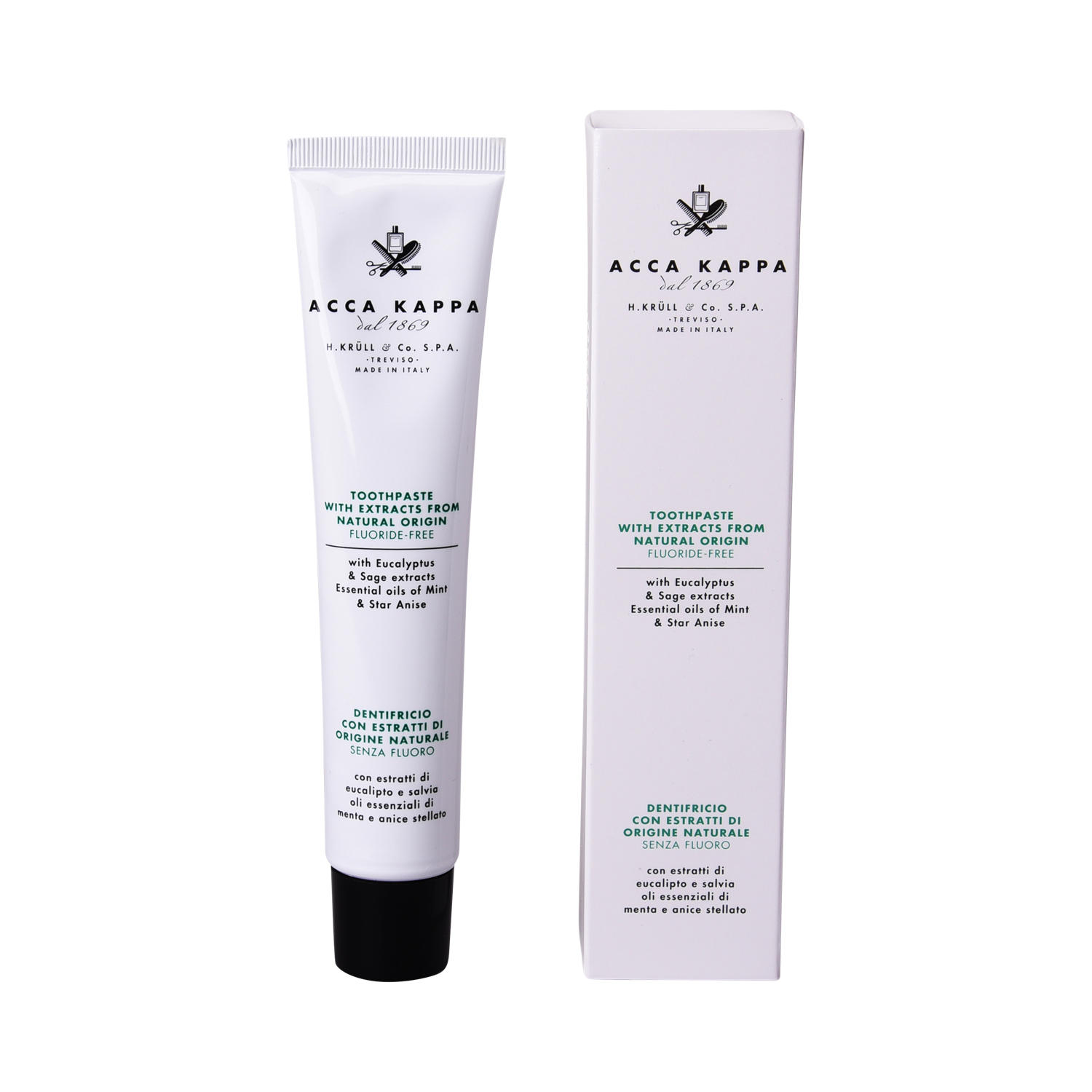 Acca Kappa - Natural Toothpaste - Zahncreme