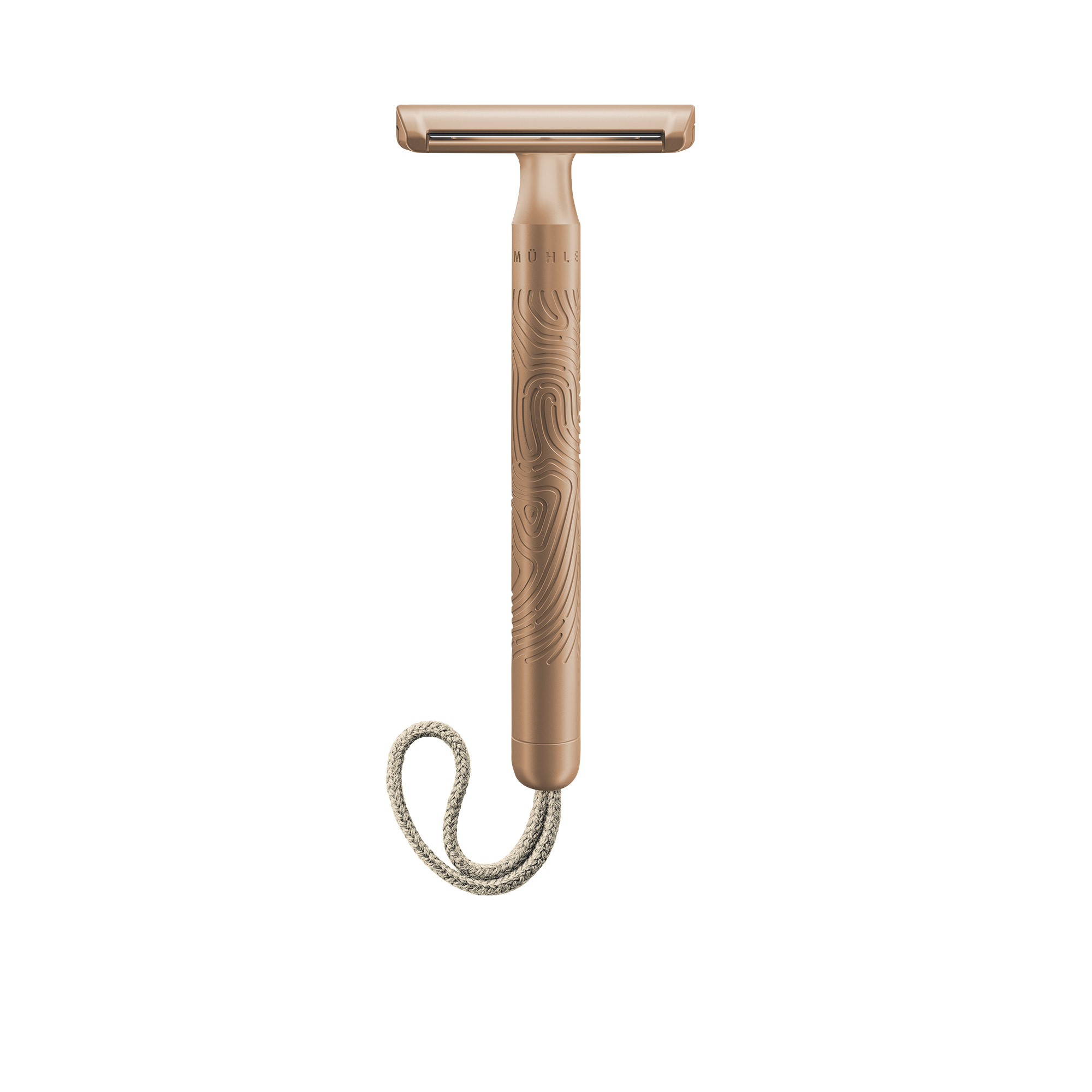 MÜHLE - Rasierhobel - COMPANION Serie - für Körper- und Gesichtsrasur - unisex - roségold matt