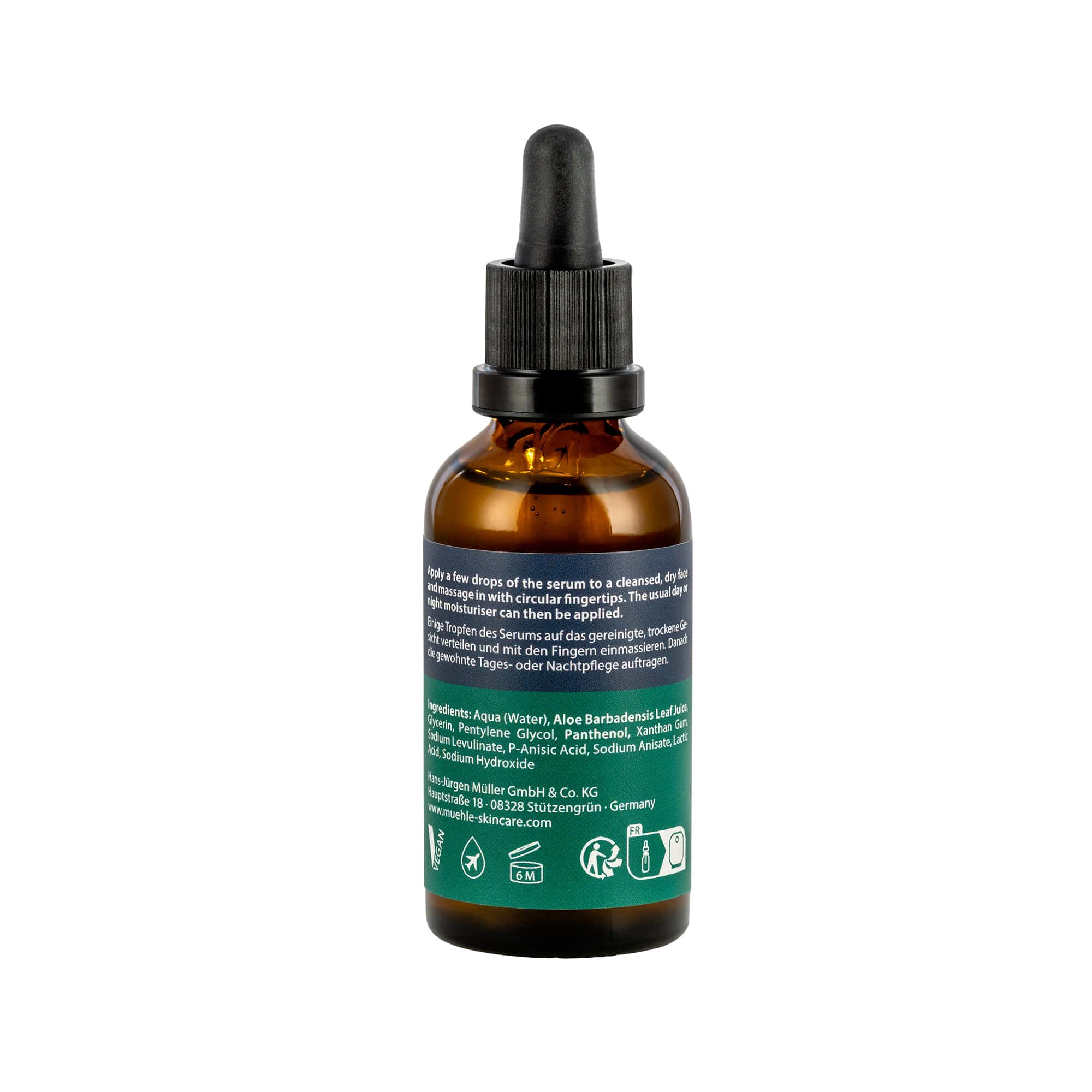 MÜHLE - Gesichtsserum - ESSENTIALS - Aloe Vera & Panthenol