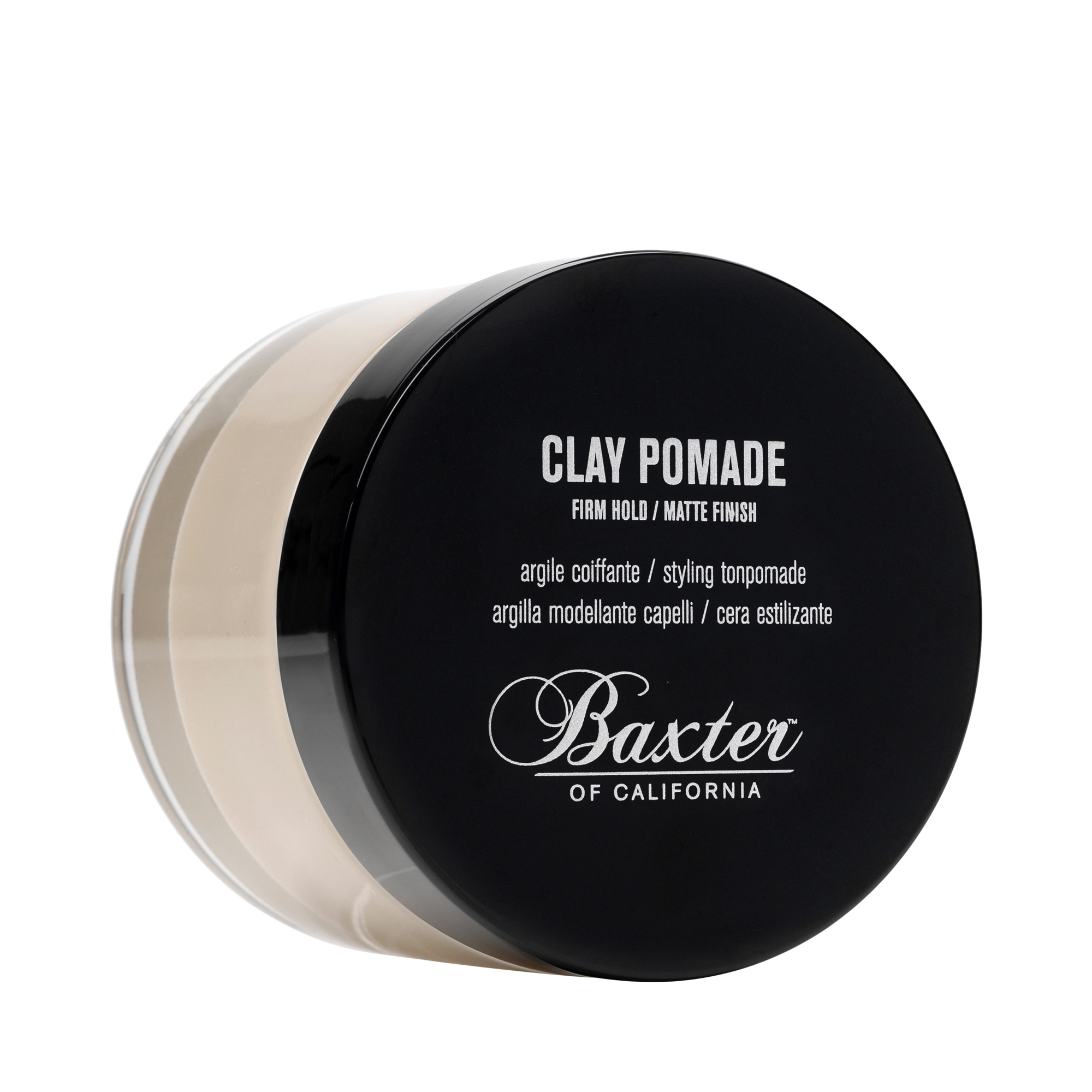 Baxter of California - Clay Pomade Haarwachs - fester Halt, natürliches Finish