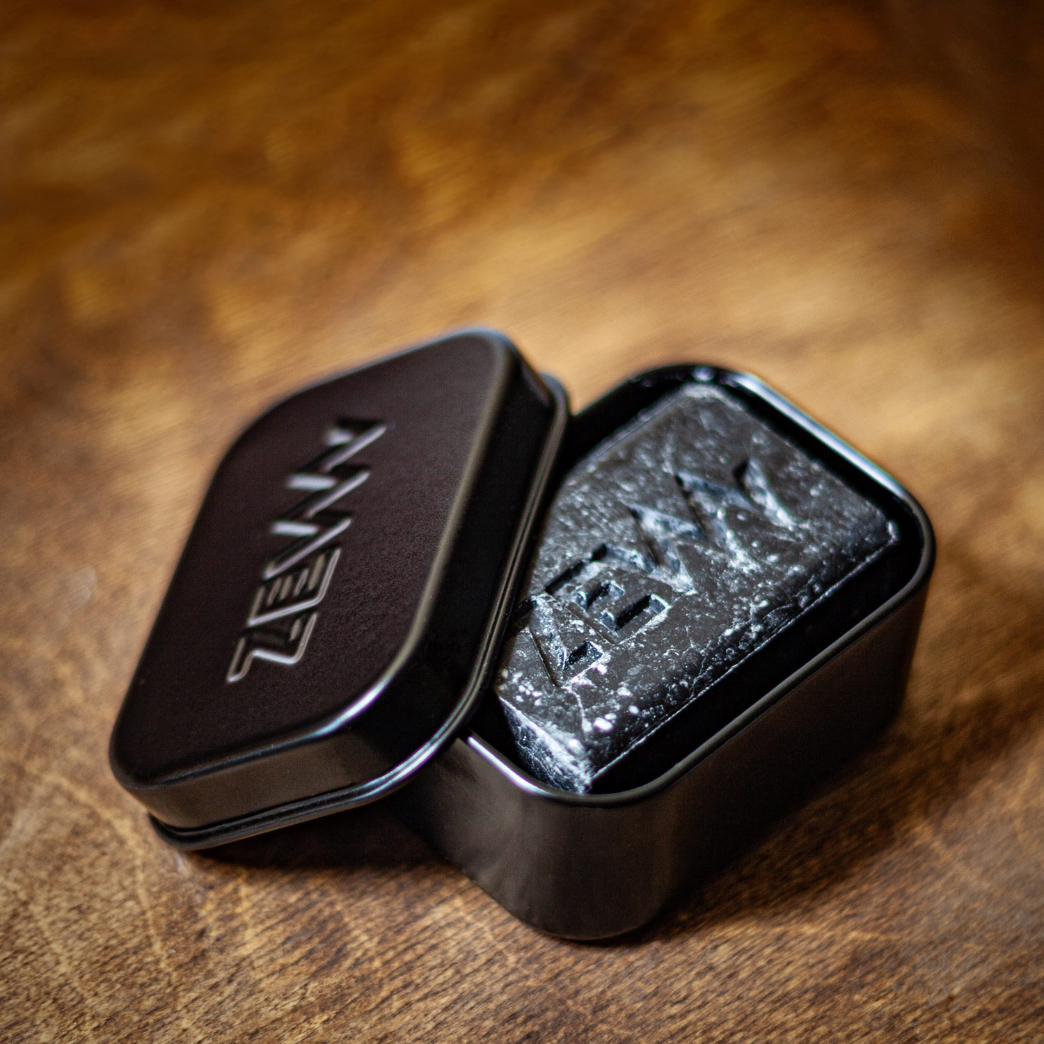 ZEW for men - Seifendose - Aluminium - schwarz