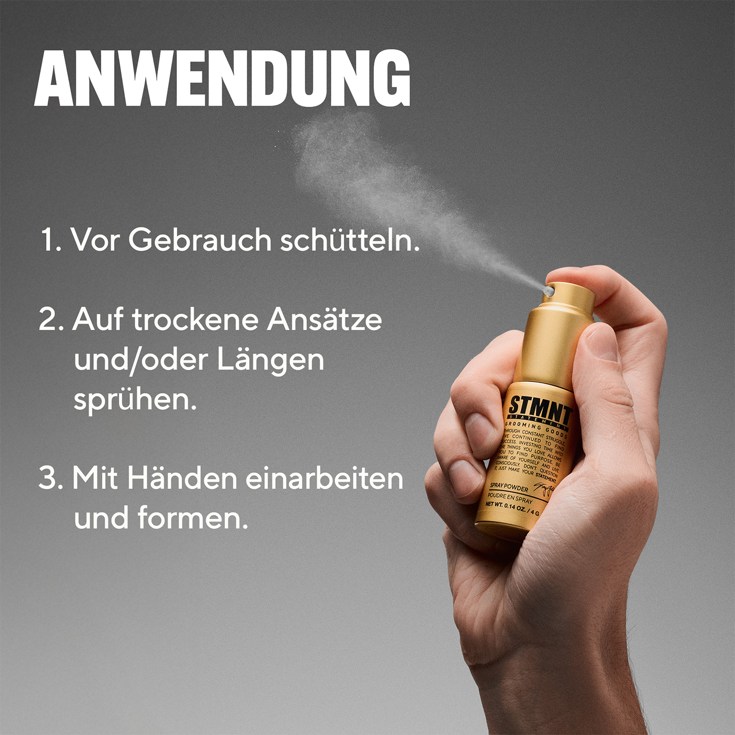 STMNT - Spray Powder - Staygolds Signature - Haarpuder