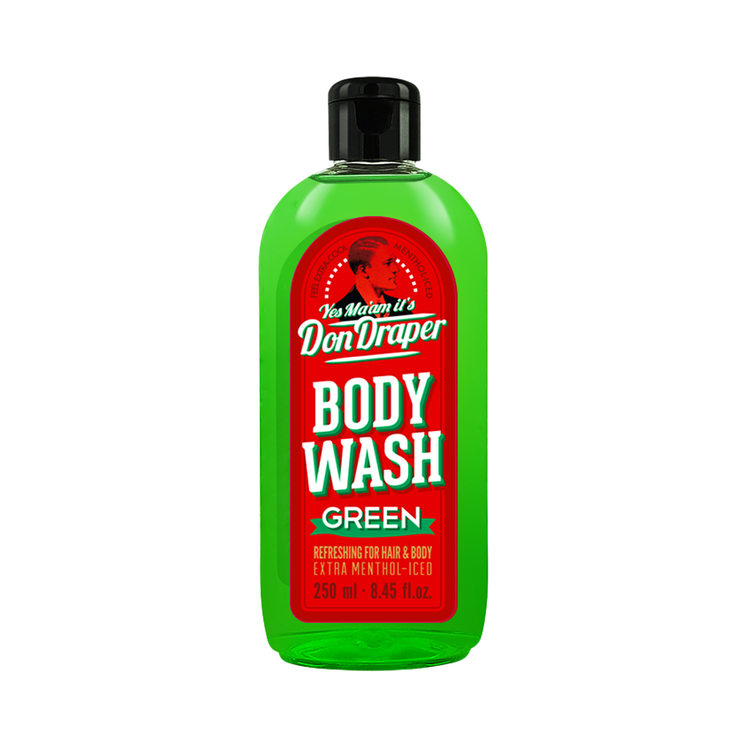 Don Draper - Body Wash Green - Duschgel und Shampoo