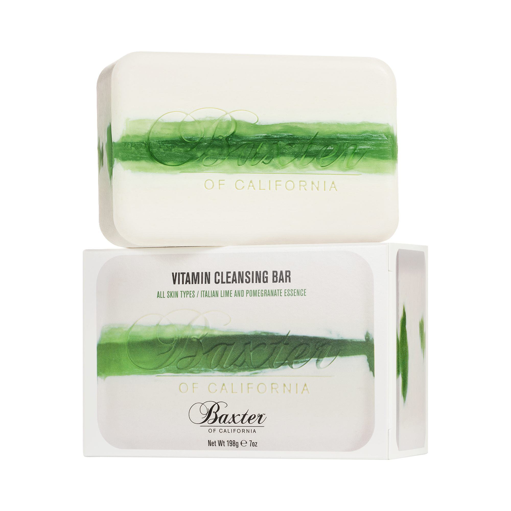 Baxter of California - Vitamin Cleansing Bar - Seife Limone und Granatapfel