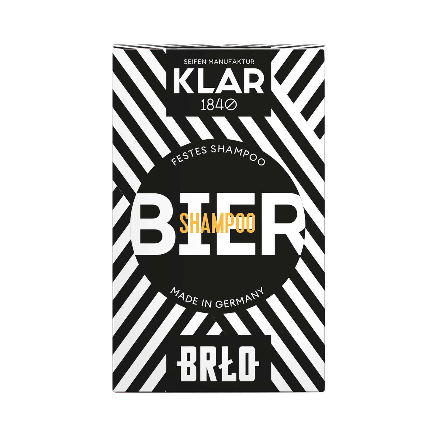Klar's - Festes Shampoo - Biershampoo - Klar Seifen X BRLO