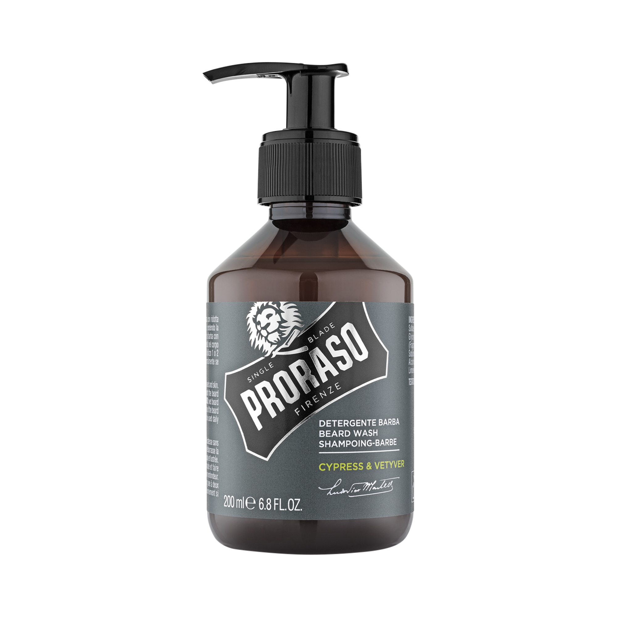 Proraso - Beard Wash - Bartreiniger - Cypress & Vetyver - SINGLE BLADE