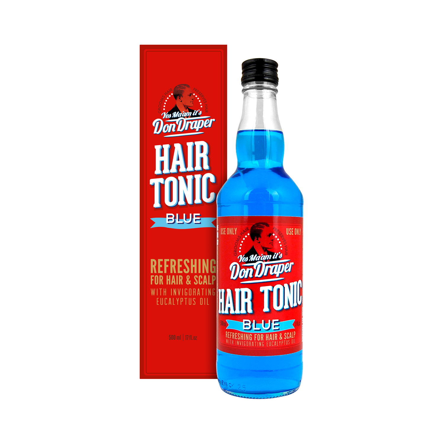 Don Draper - Hair Tonic Blue - Haarwasser
