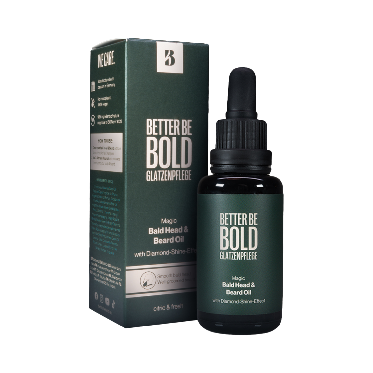 BETTER BE BOLD - Magic Bald Head & Beard Oil