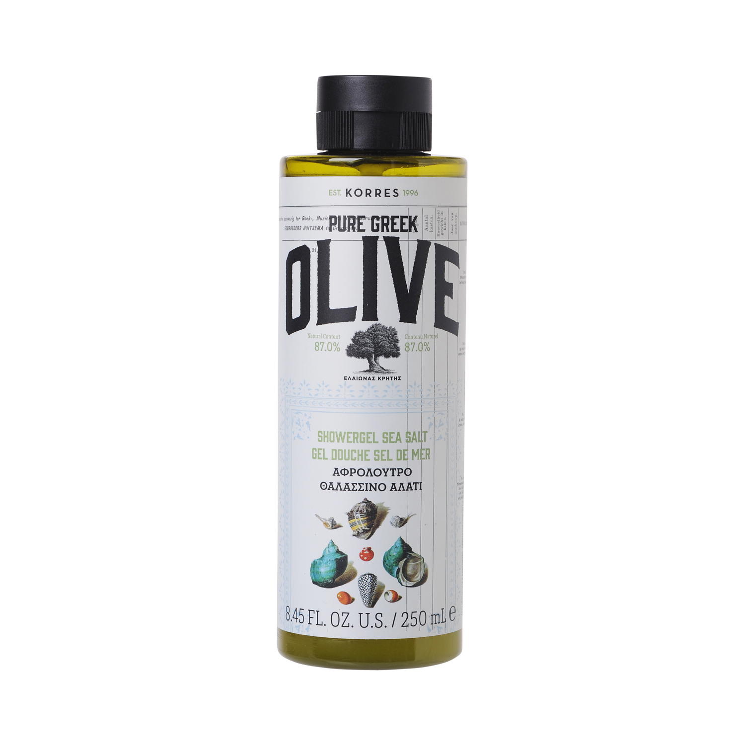 Korres - PURE GREEK OLIVE - Showergel Sea Salt - Duschgel mit Meersalz
