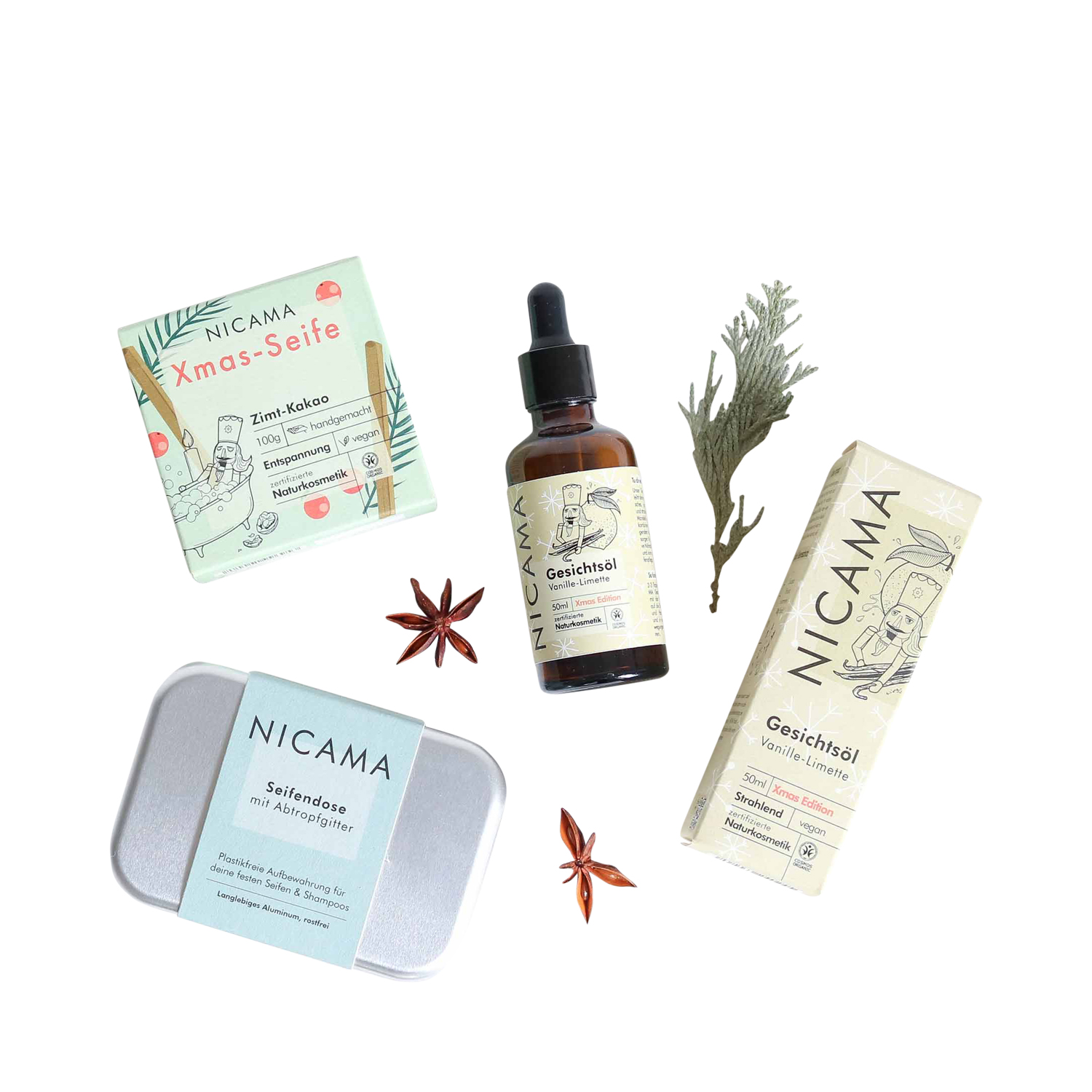 NICAMA - XMAS Bundle - 3-tlg. Geschenkset