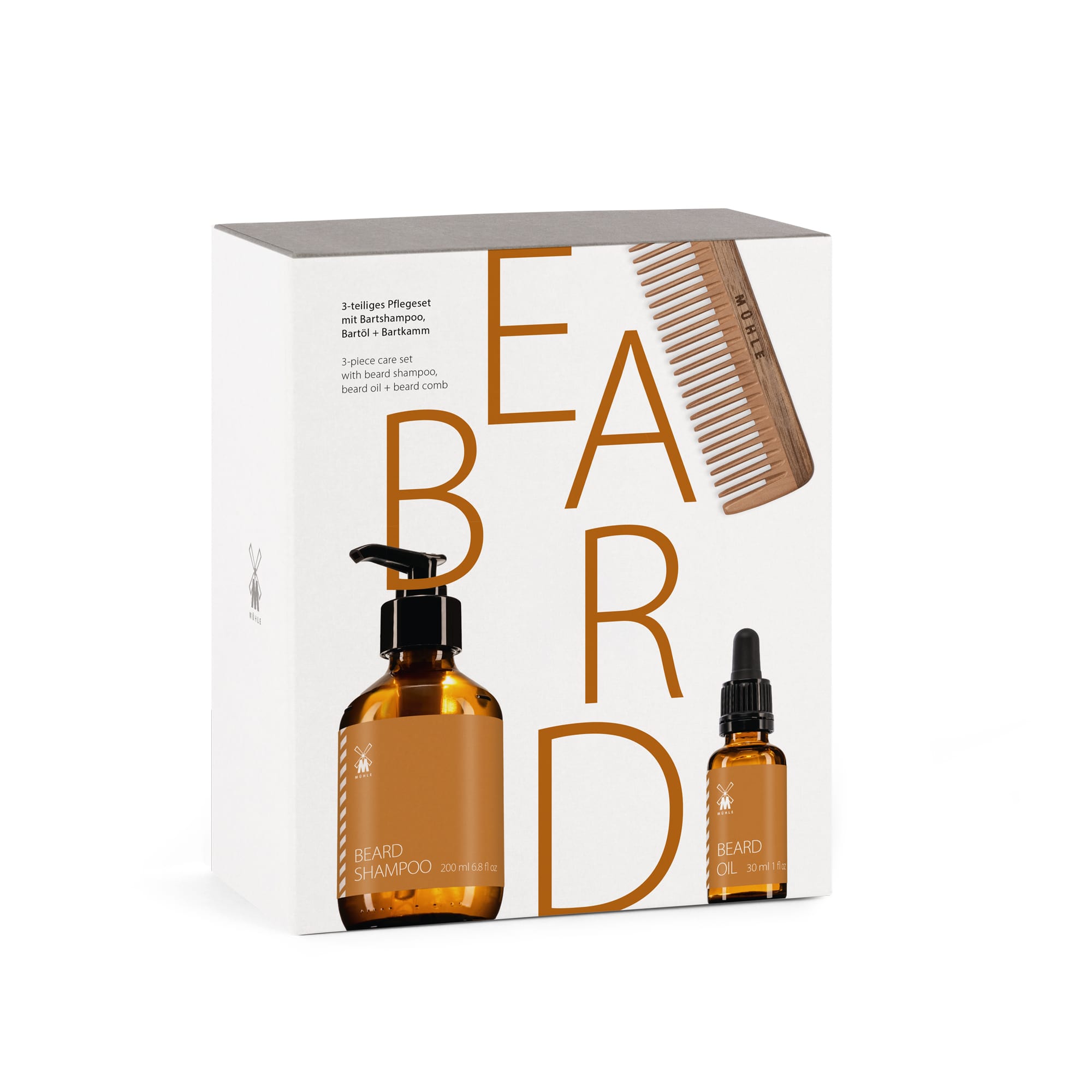 MÜHLE - Geschenkset - BEARD - 3-teilig