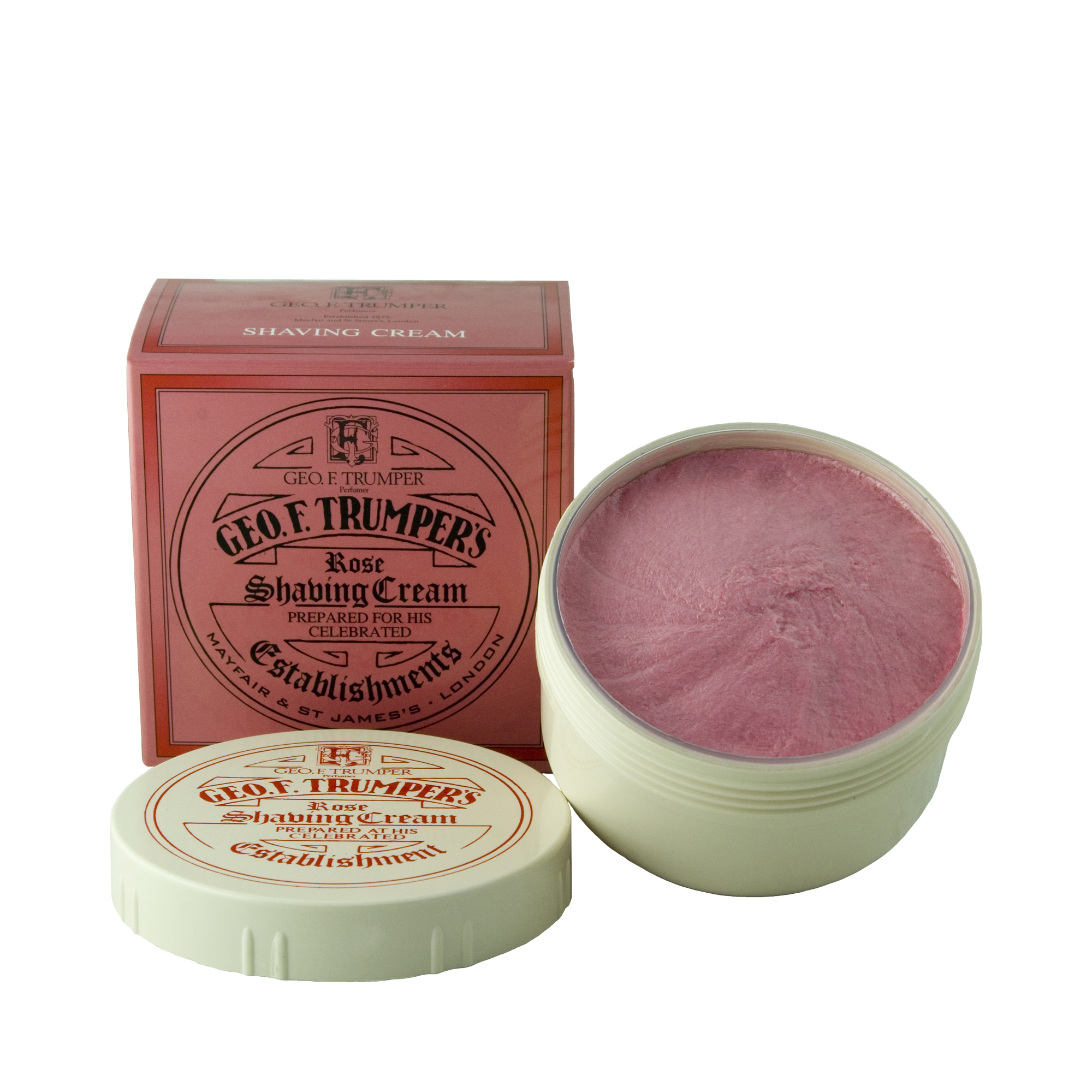 Geo. F. Trumper - Rose - Rasiercreme im Tiegel