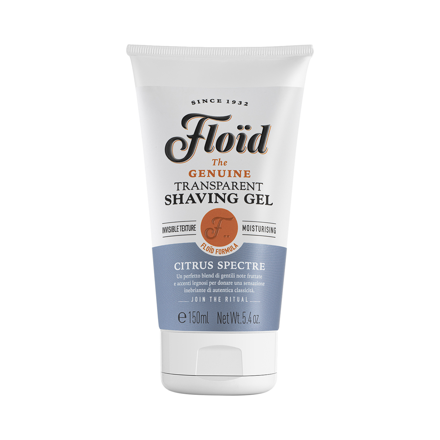 Floid - Genuine Transparent Shaving Gel Citrus Spectre - Rasiergel