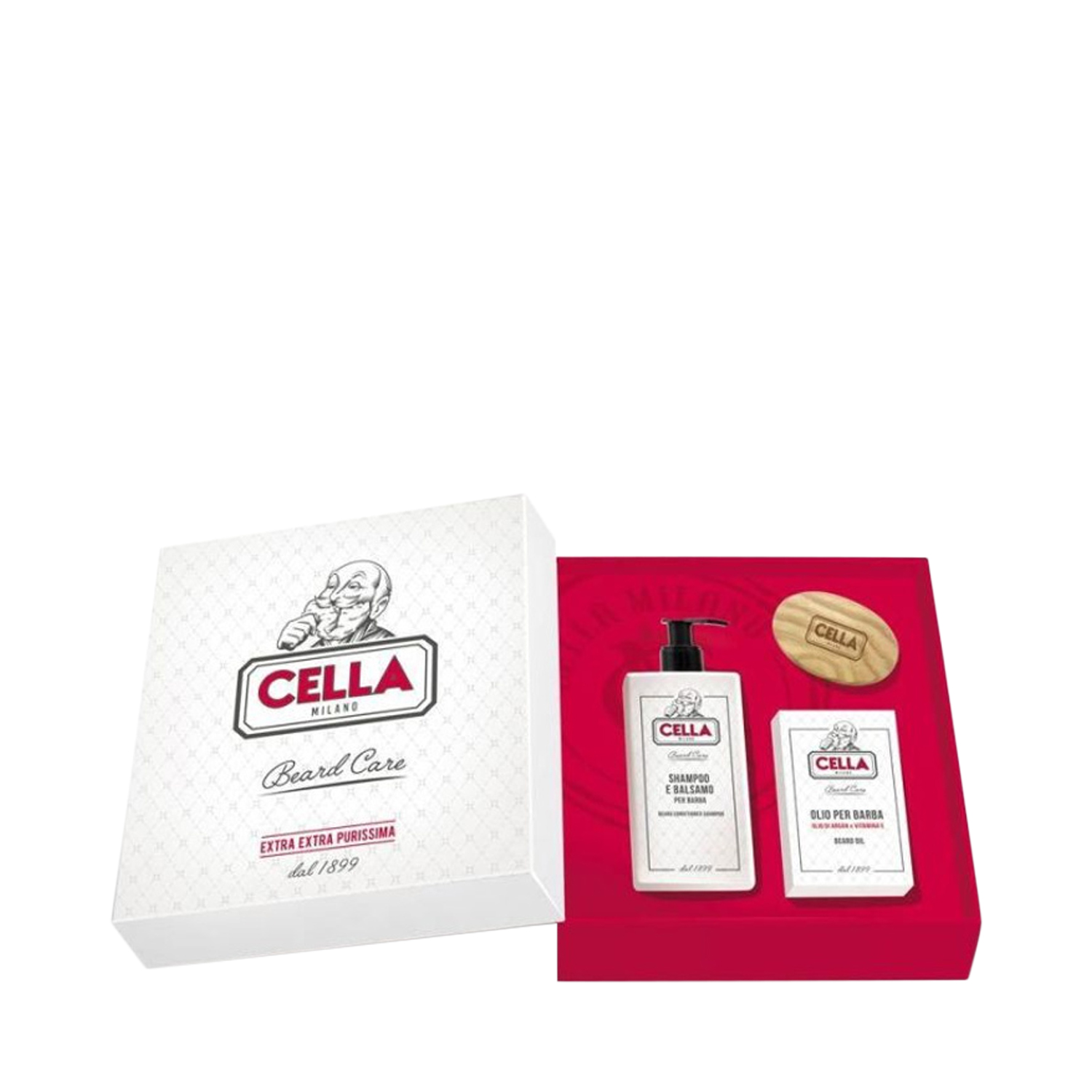Cella - 3-tlg. Bartpflegeset