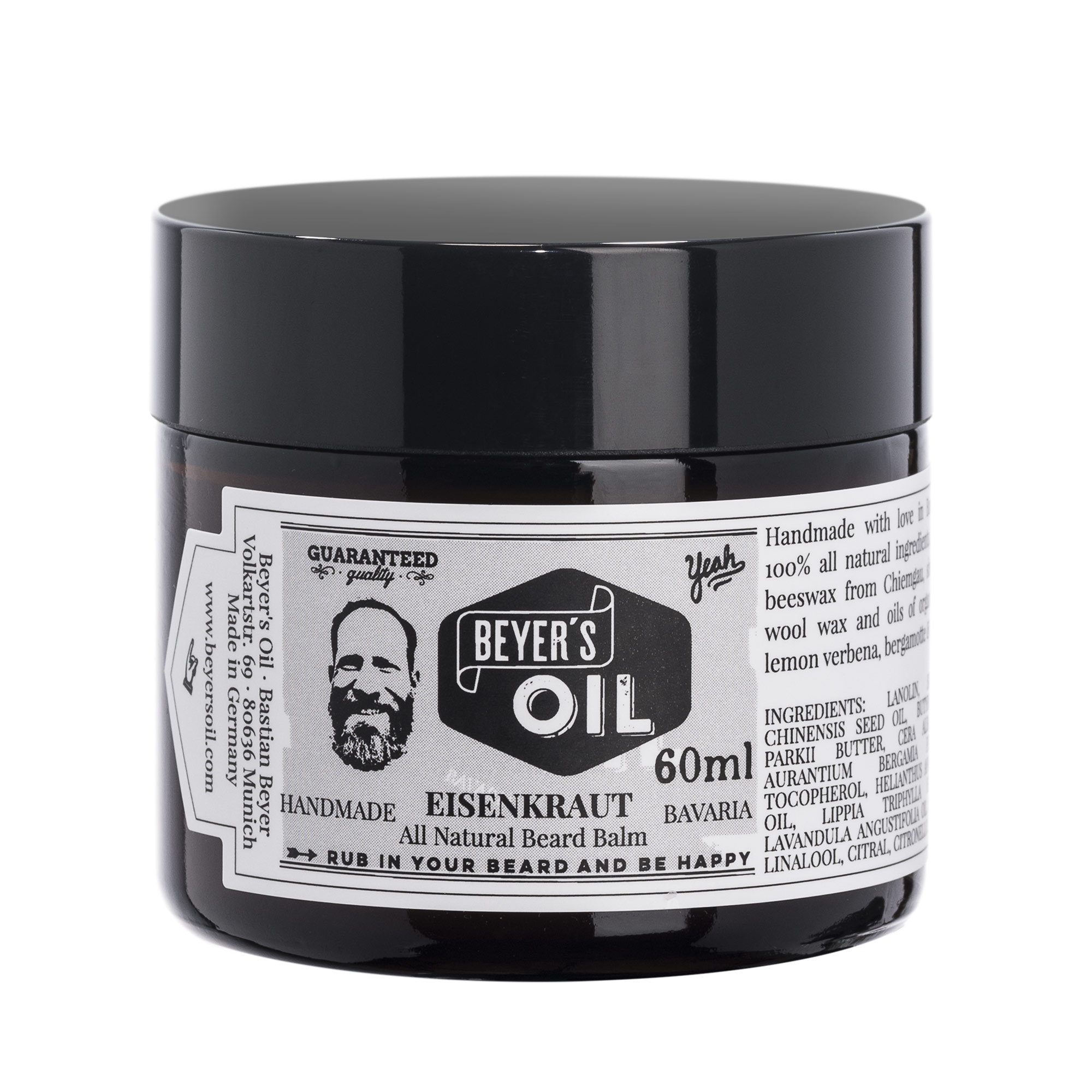 Beyer's Oil - Bartbalsam mit Eisenkraut