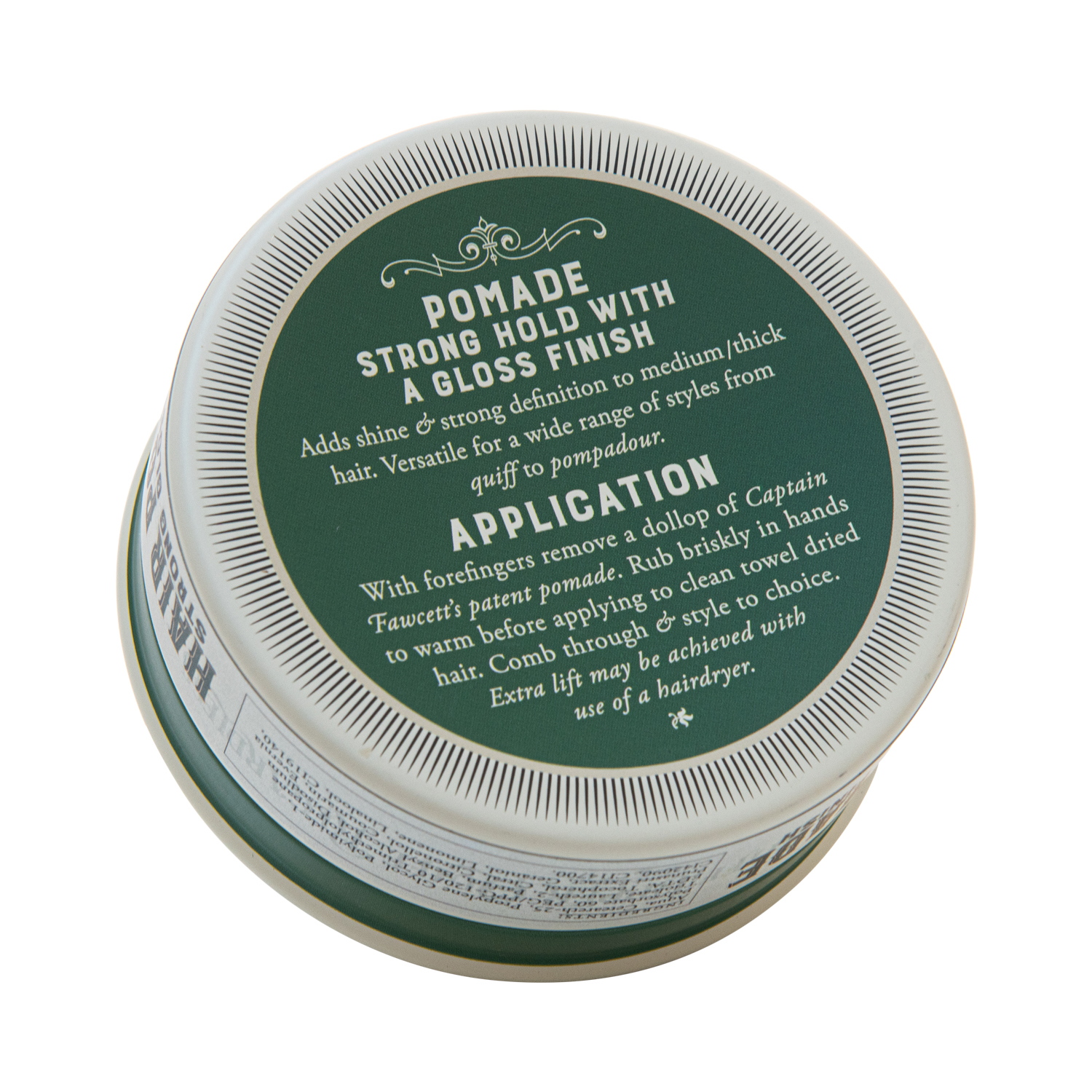 Captain Fawcett - Strong Pomade - starker Halt und hochglänzendes Finish