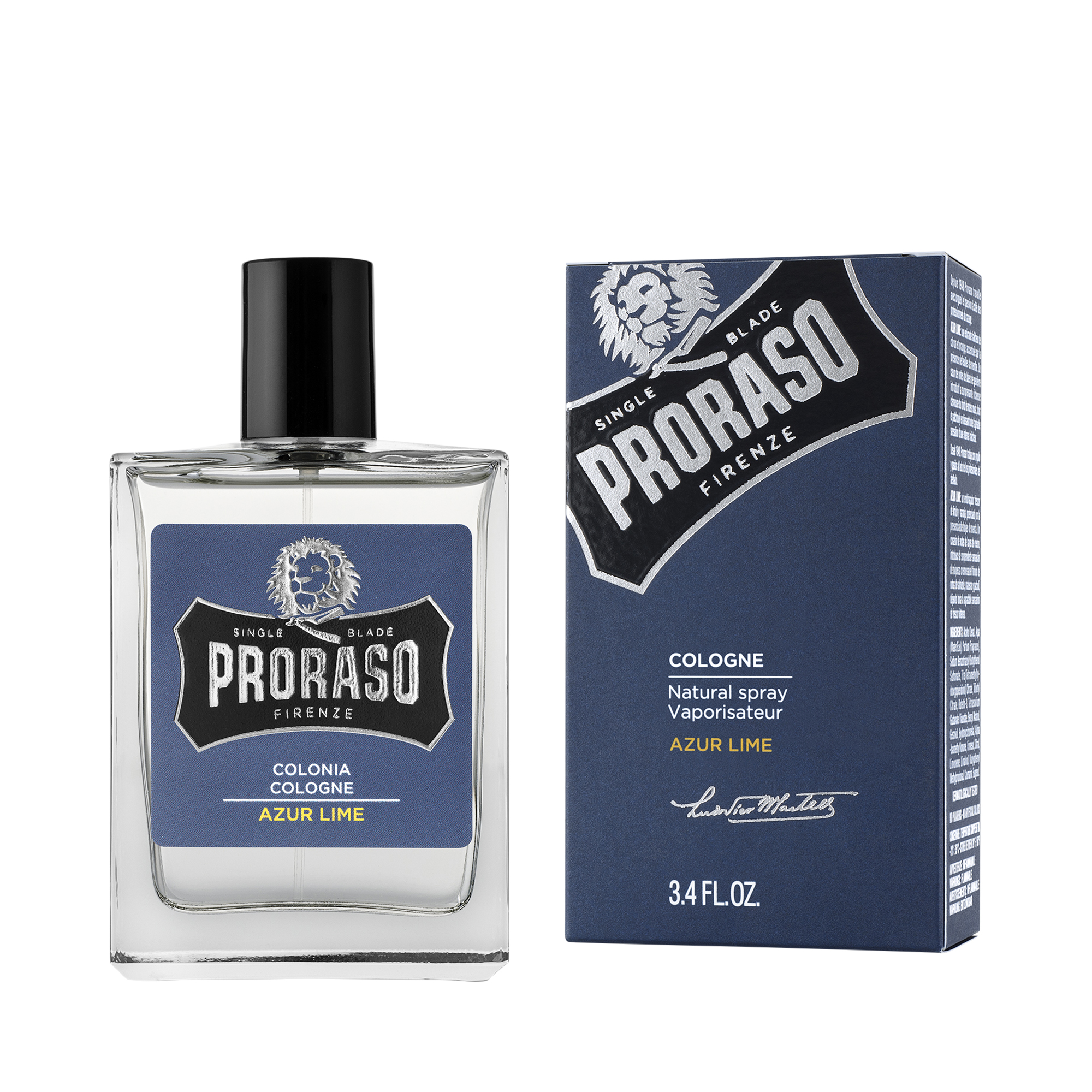 Proraso - Eau de Cologne - Azur Lime - SINGLE BLADE