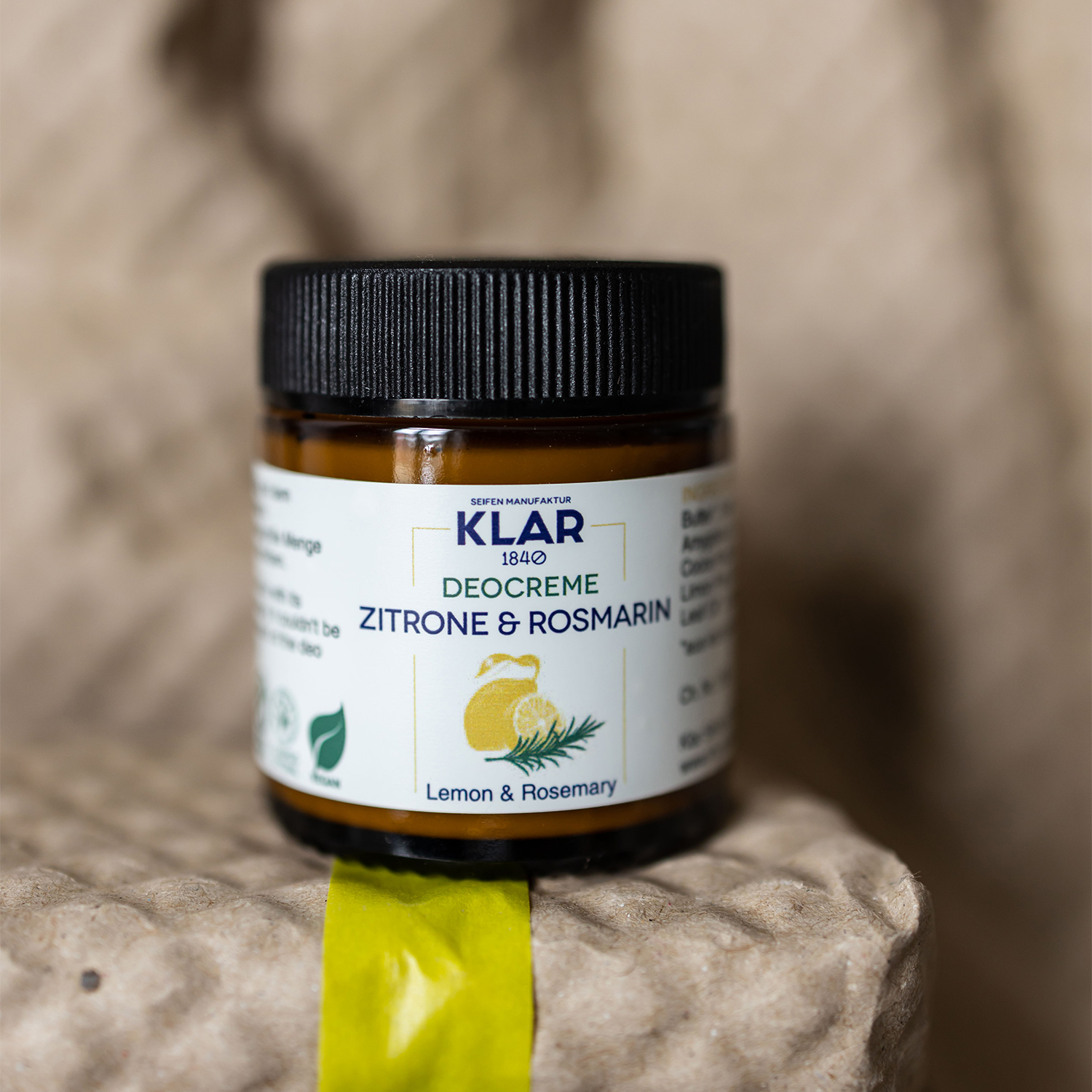 Klar's  - Deocreme - Zitrone & Rosmarin