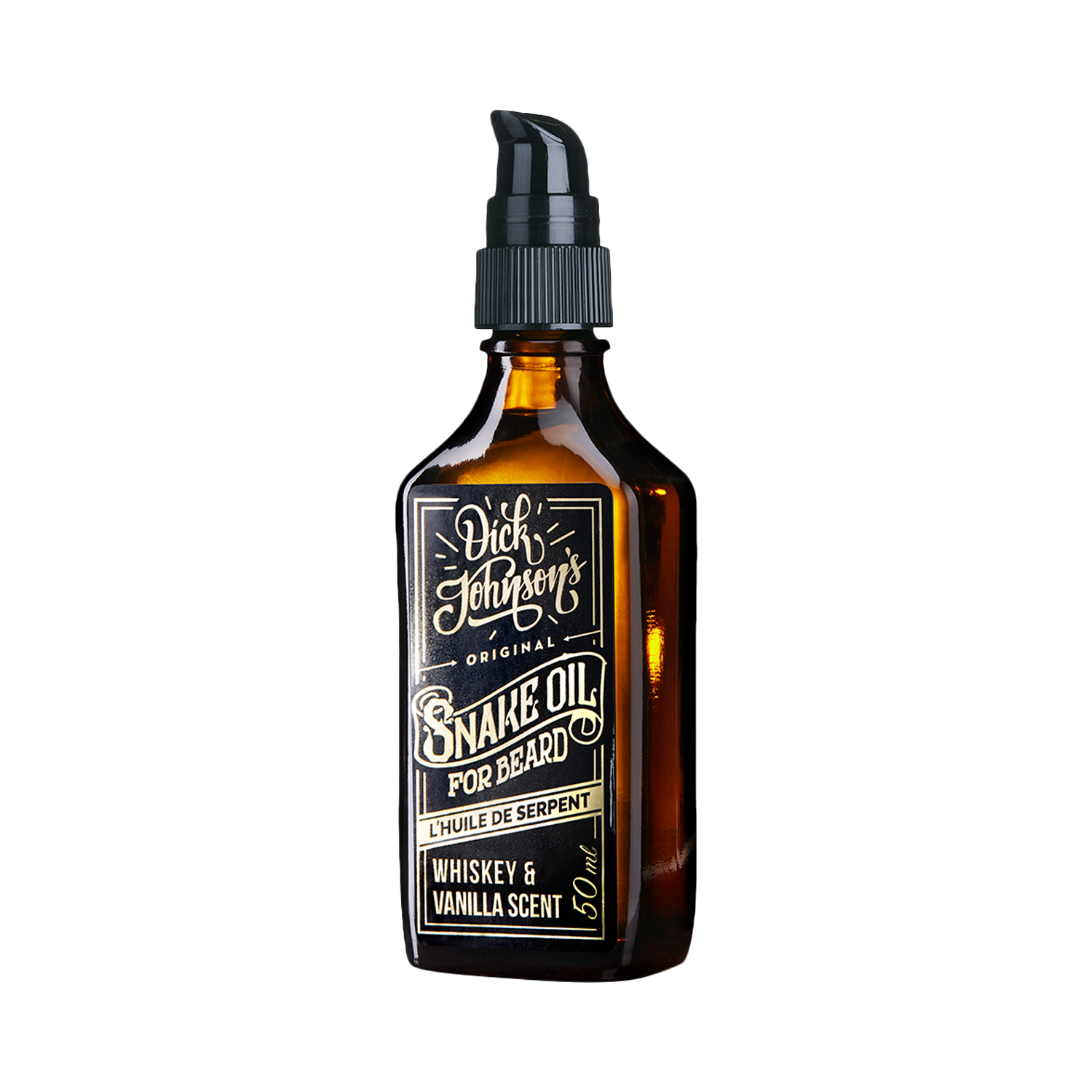 Dick Johnson - Beard Oil Snake - Whiskey & Vanilla - Bartöl