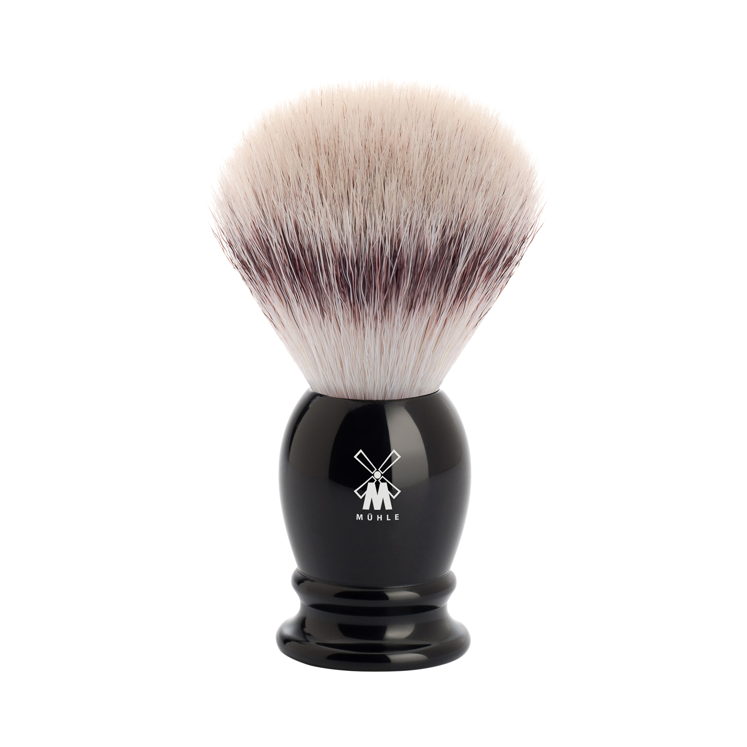 MÜHLE - Rasierpinsel - CLASSIC - Silvertip Fibre® - Größe M - Edelharz schwarz