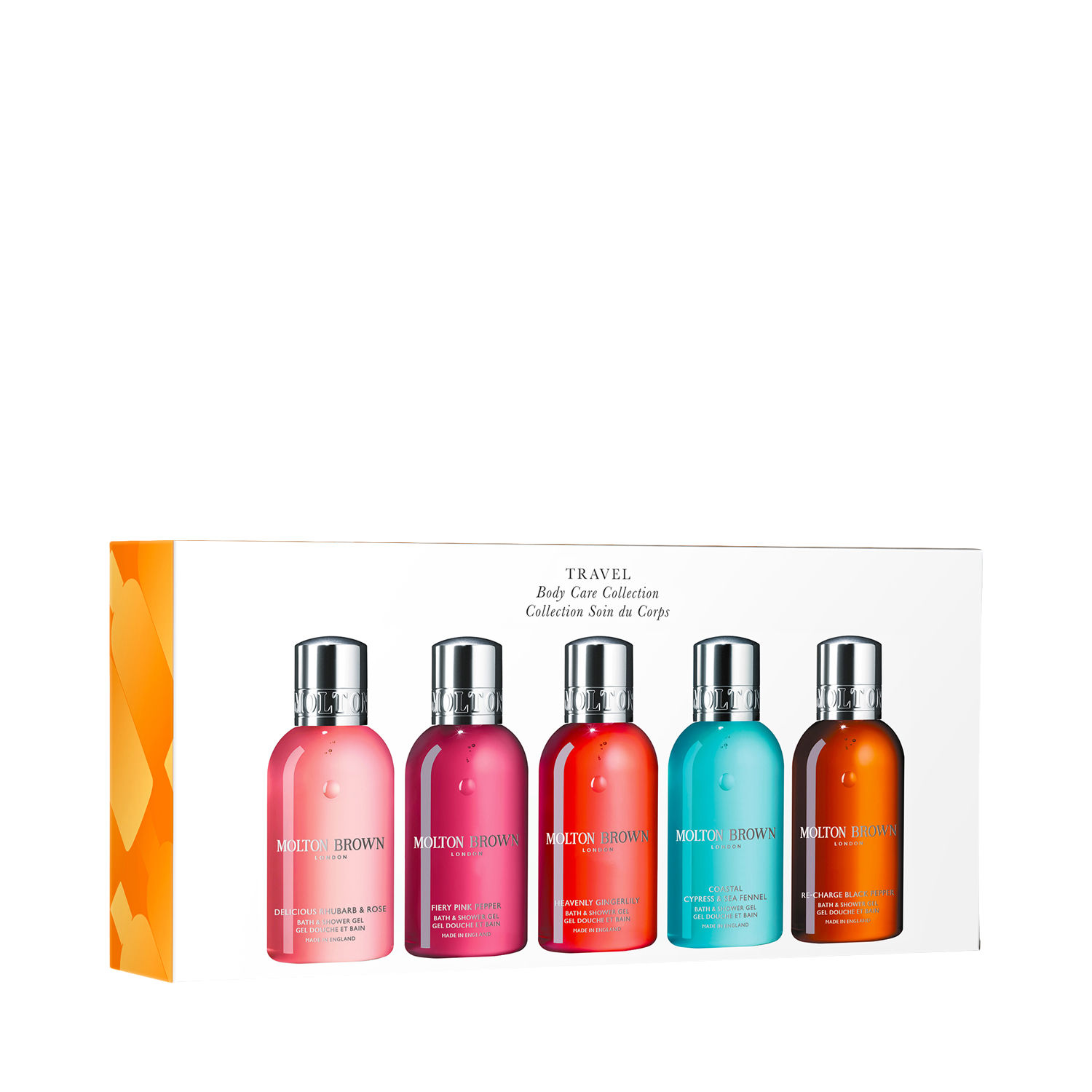 Molton Brown - Travel Body Care Collection - 5-tlg. Körperpflege-Geschenkset