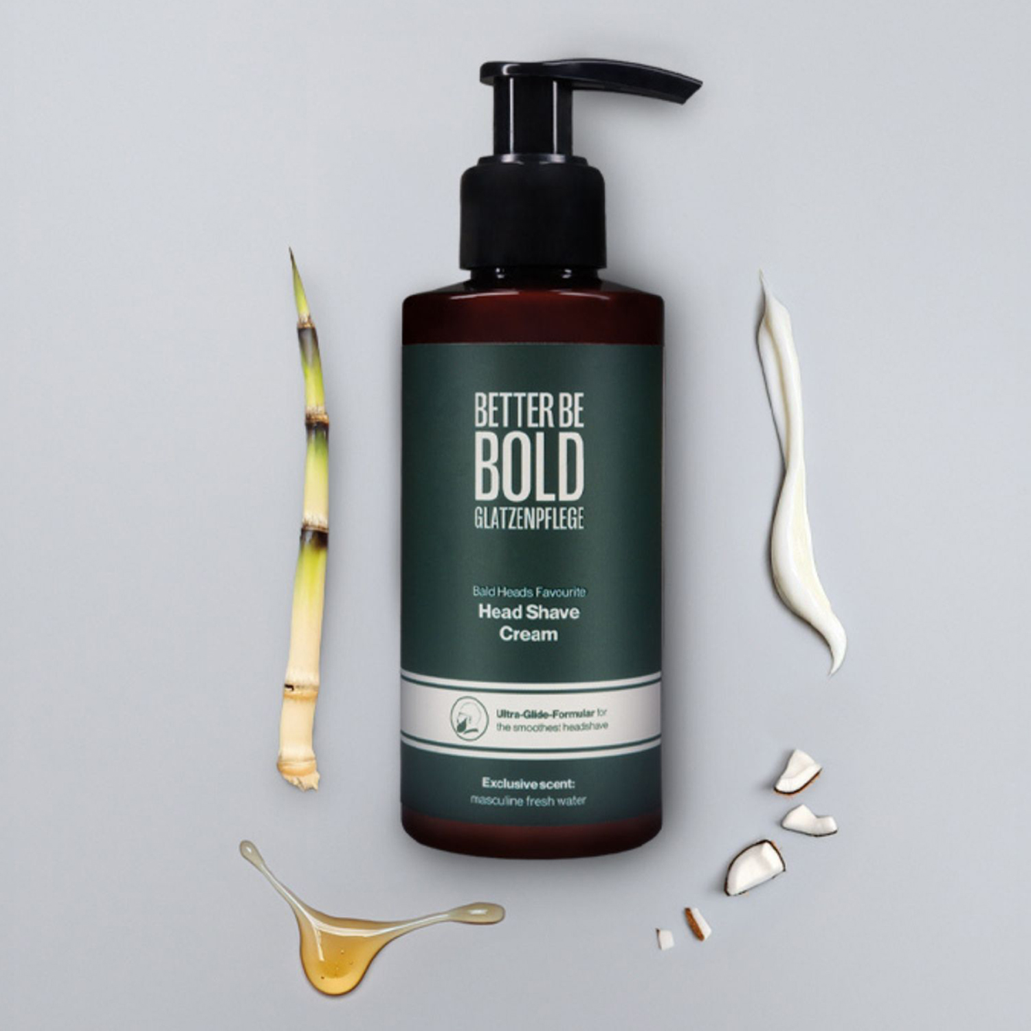 BETTER BE BOLD - Glatzen Rasiercreme mit Ultra-Glide-Effekt
