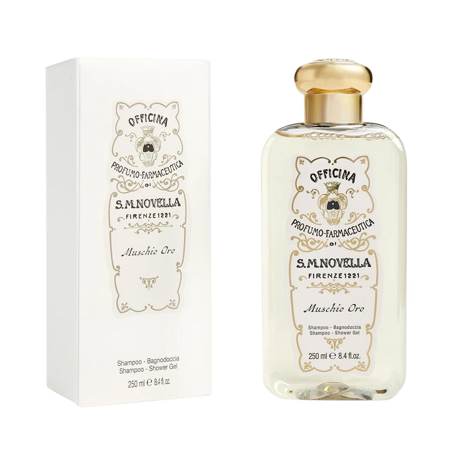 Santa Maria Novella - Shampoo and Shower Gel - Muschio Oro
