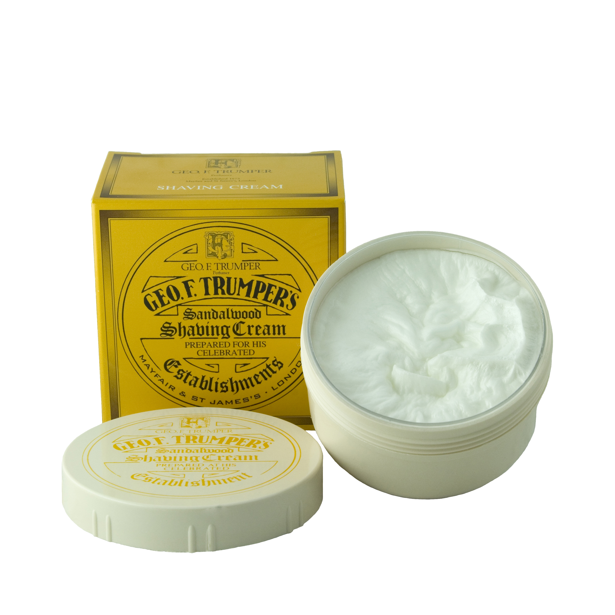 Geo. F. Trumper - Sandalwood - Rasiercreme im Tiegel