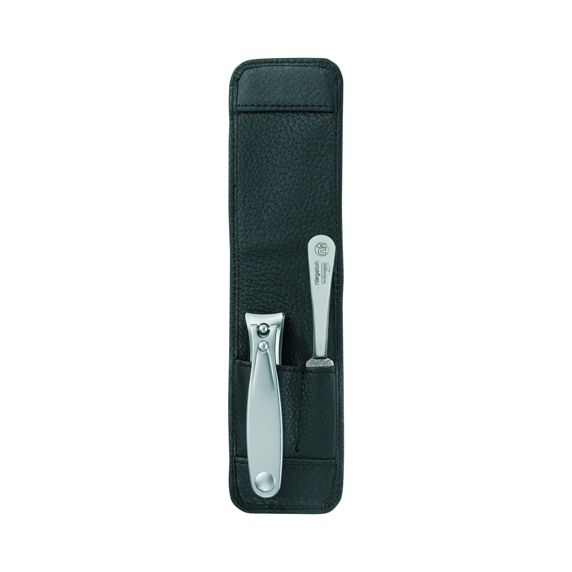 Niegeloh - Imantado - 2-tlg. Maniküre-Set in hochwertigem Leder-Etui
