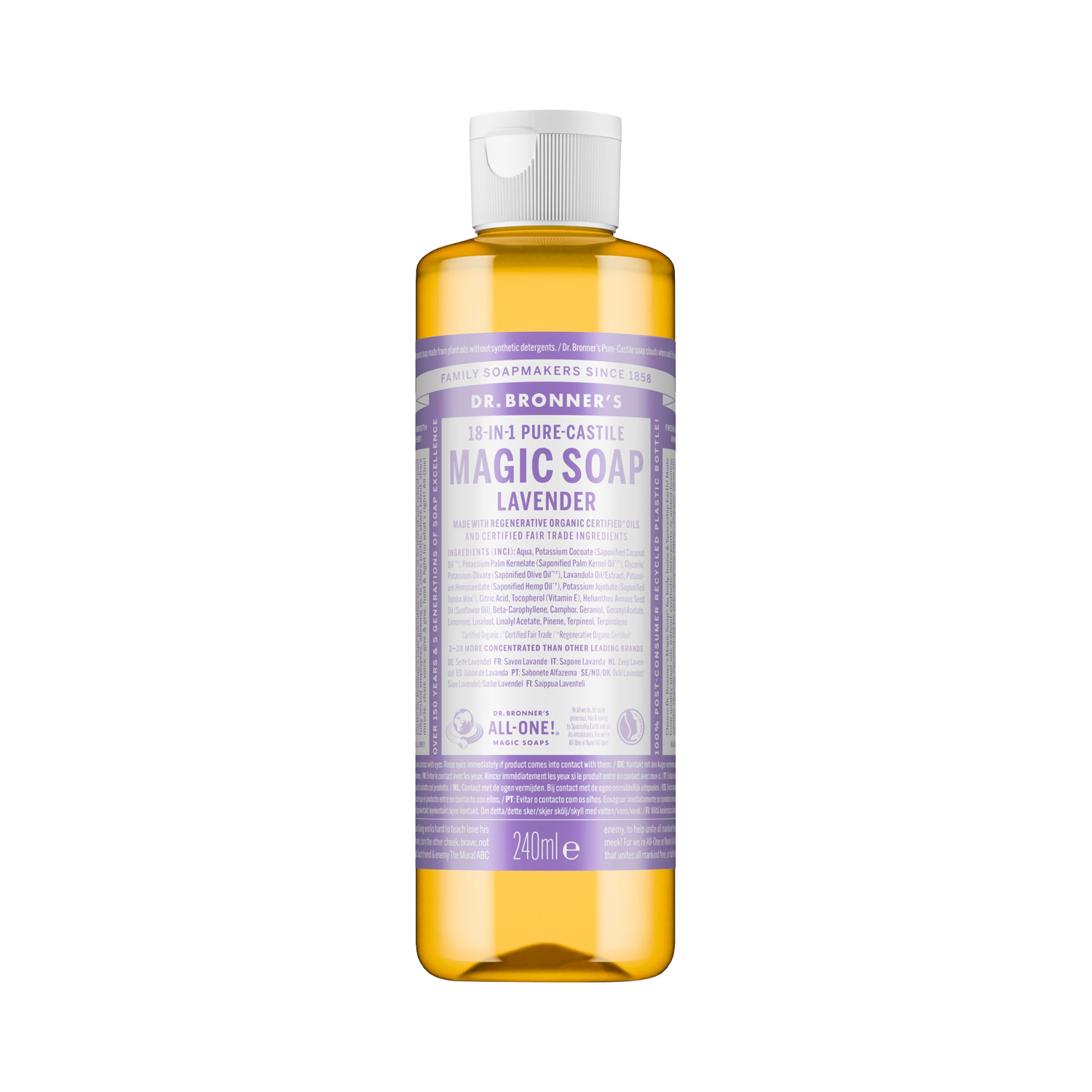 Dr. Bronner's - Liquid Soap Lavendel - Flüssigseife & Duschgel