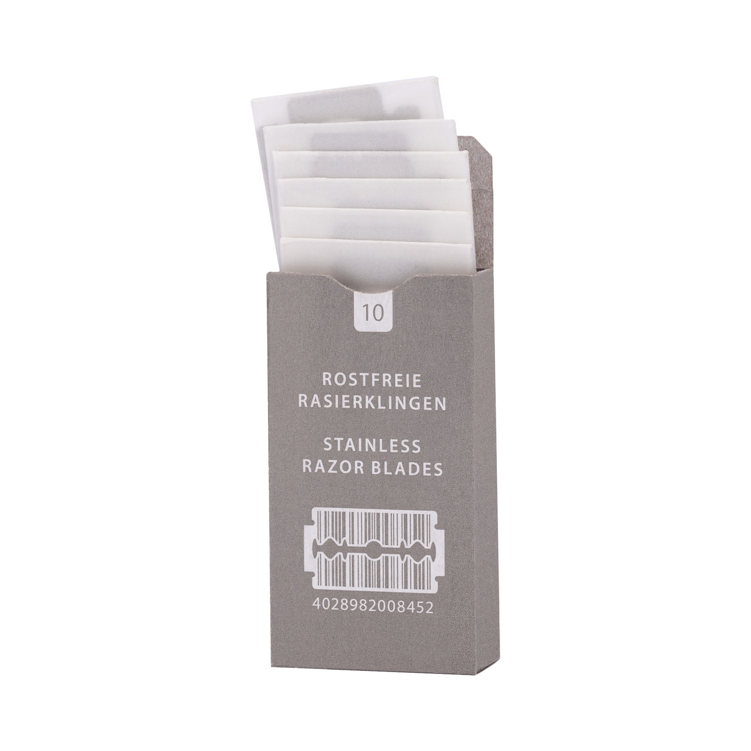 AMÜHLE - Rasierklingen für traditionelle Sicherheitsrasierer - 200er Pack