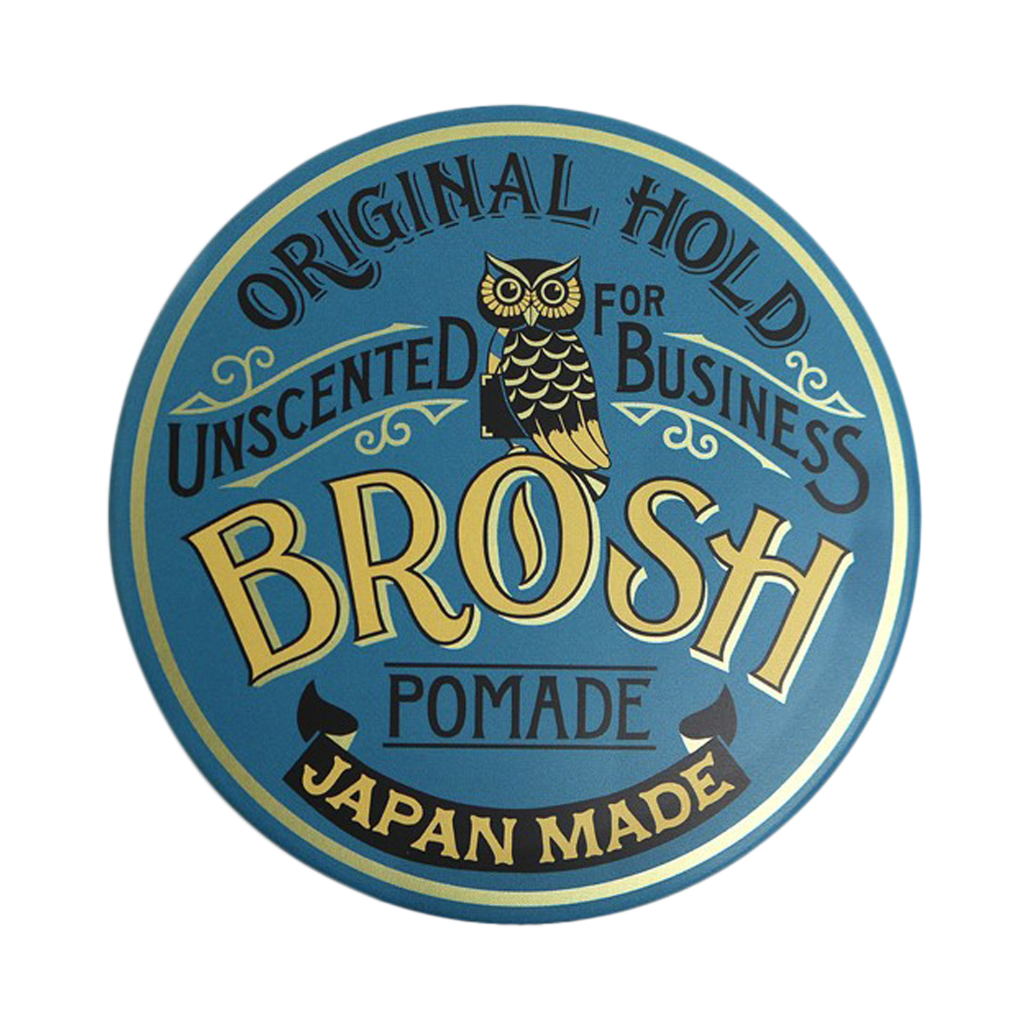 Brosh - Unscented Hair Pomade - starker Halt und mittlerer Glanz - parfümfrei