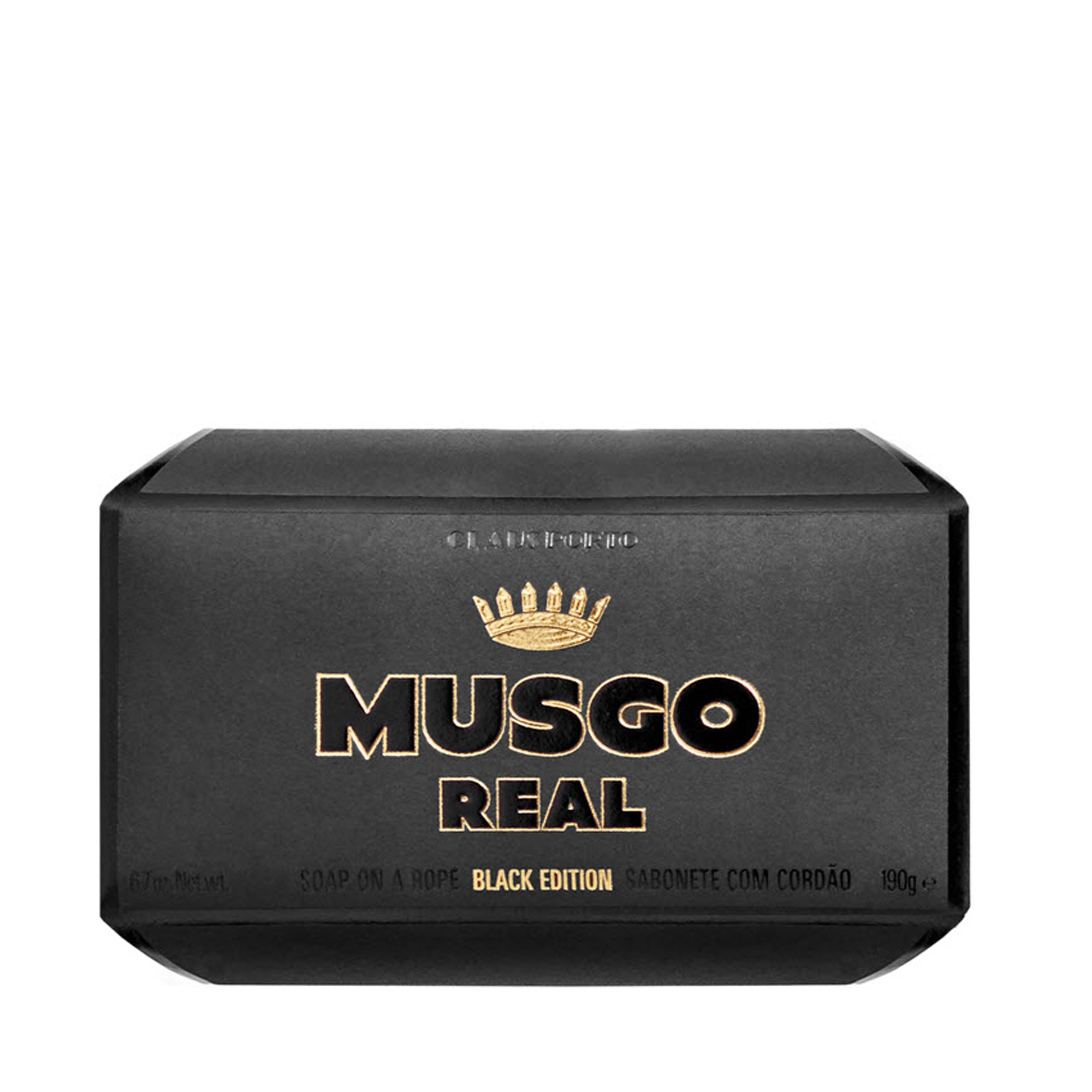 Musgo Real - Soap On A Rope - Körperseife - Black Edition