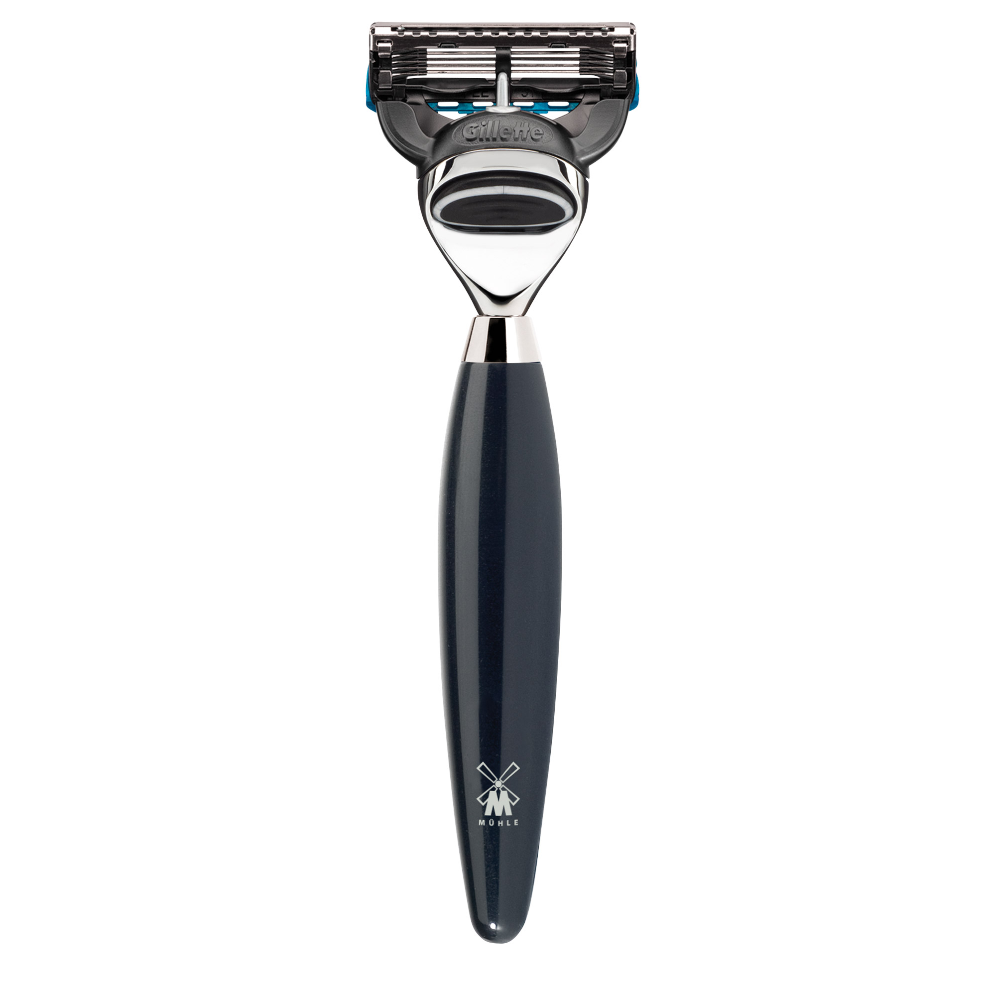 MÜHLE - Nassrasierer - KOSMO - Gillette® Fusion™ - Edelharz schwarz