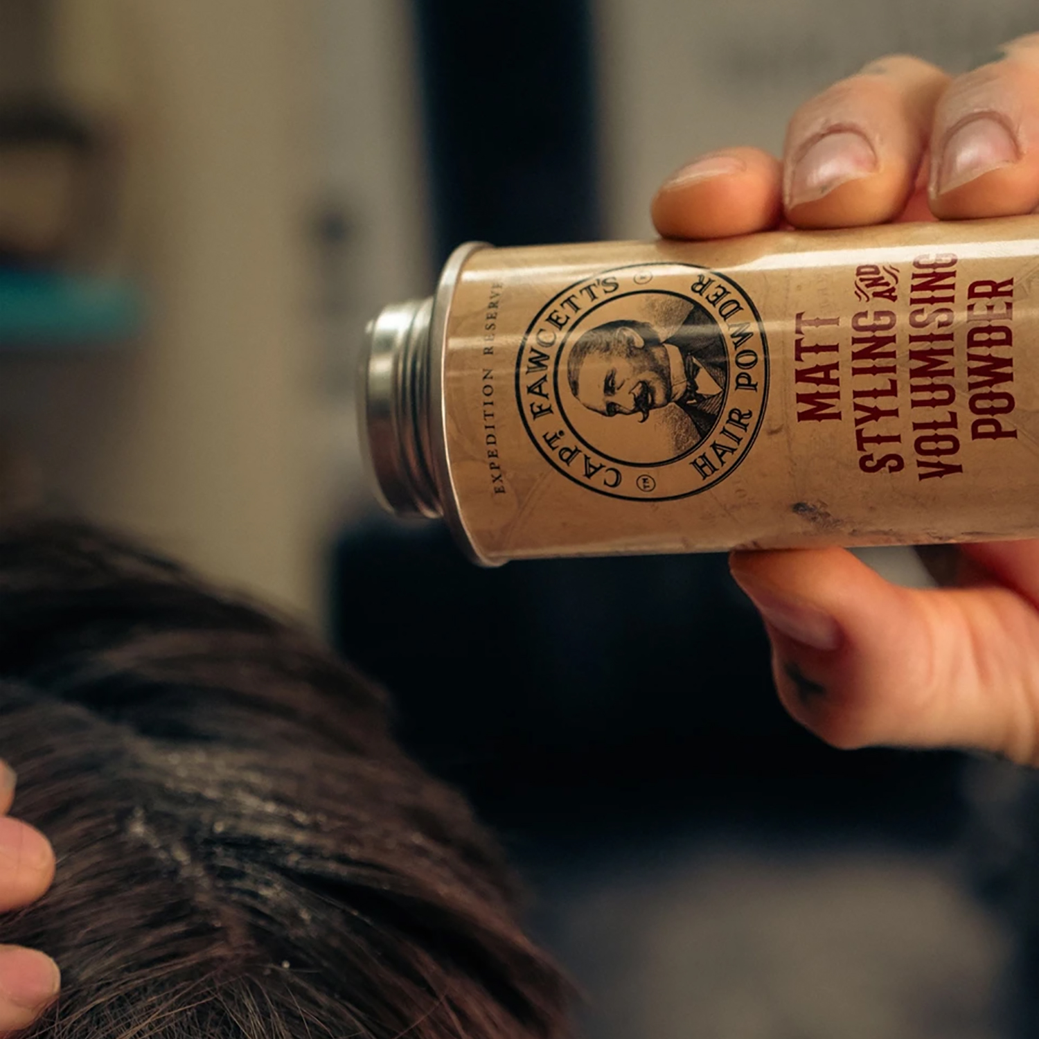 Captain Fawcett - Matt Styling and Volumising Hair Powder - Haarpuder