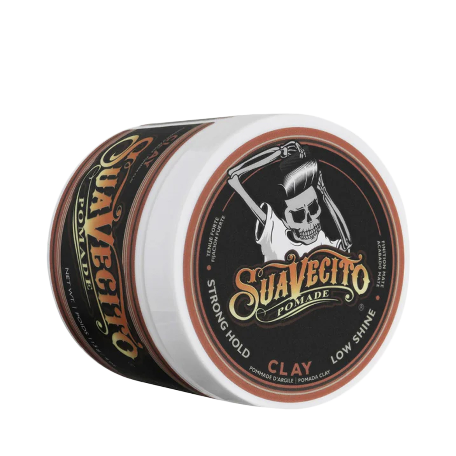 Suavecito - Clay Pomade - starker Halt, mattes Finish
