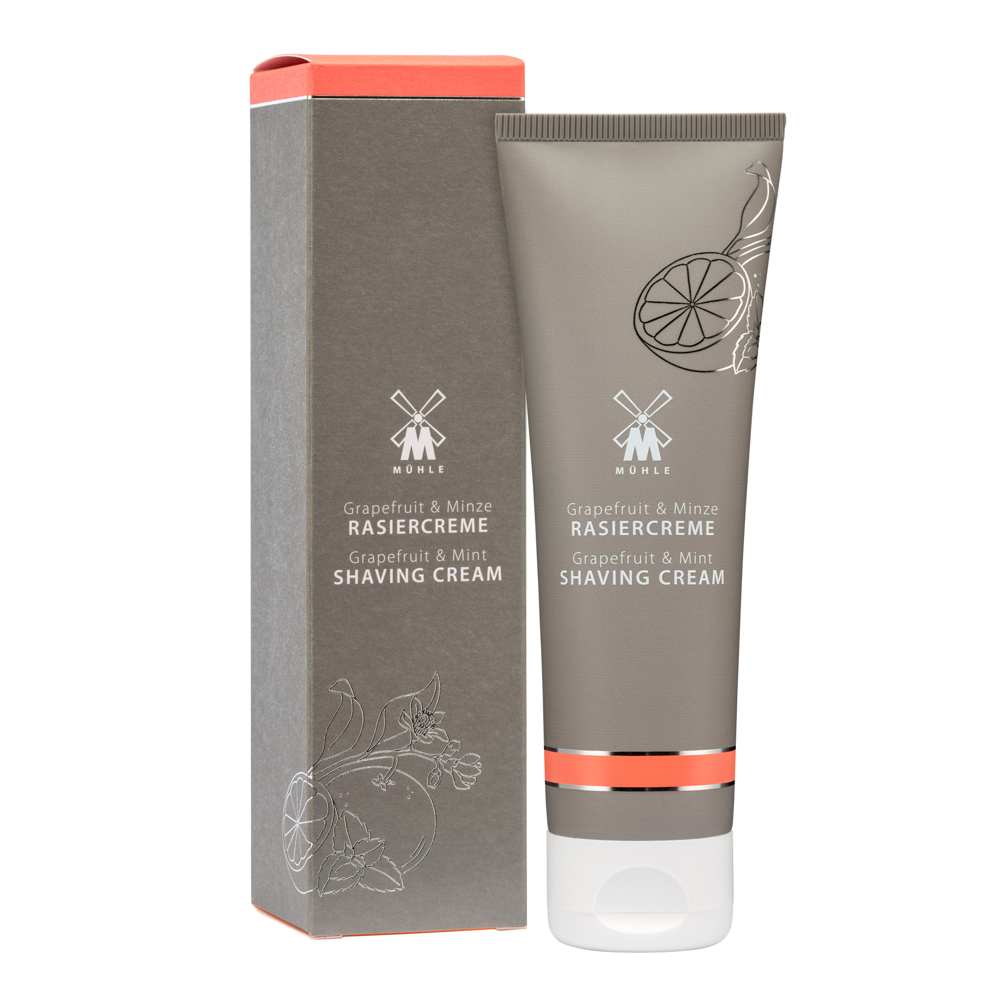 MÜHLE - Rasiercreme in der Tube - SHAVECARE - Grapefruit & Minze