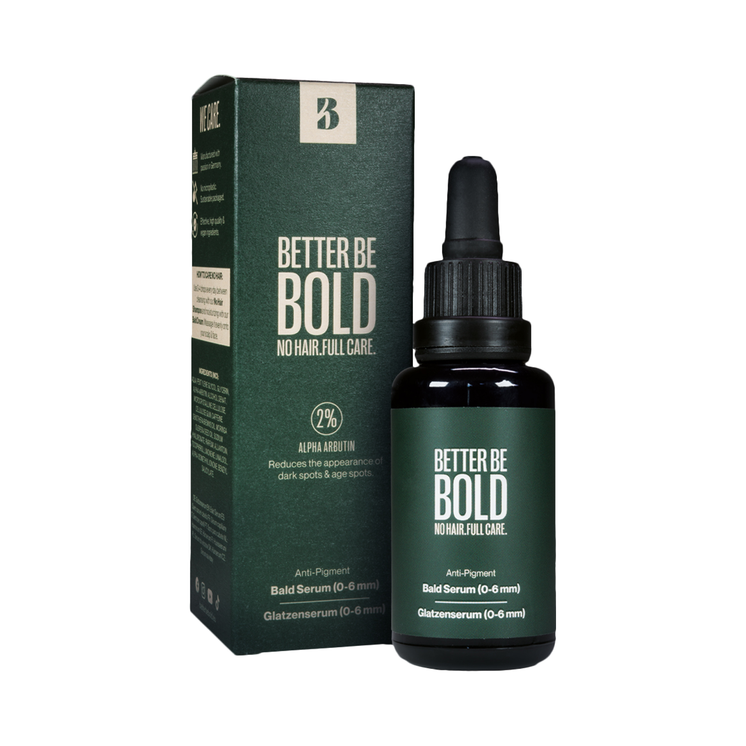 BETTER BE BOLD - Anti-Pigment Glatzenserum (0-6 mm)
