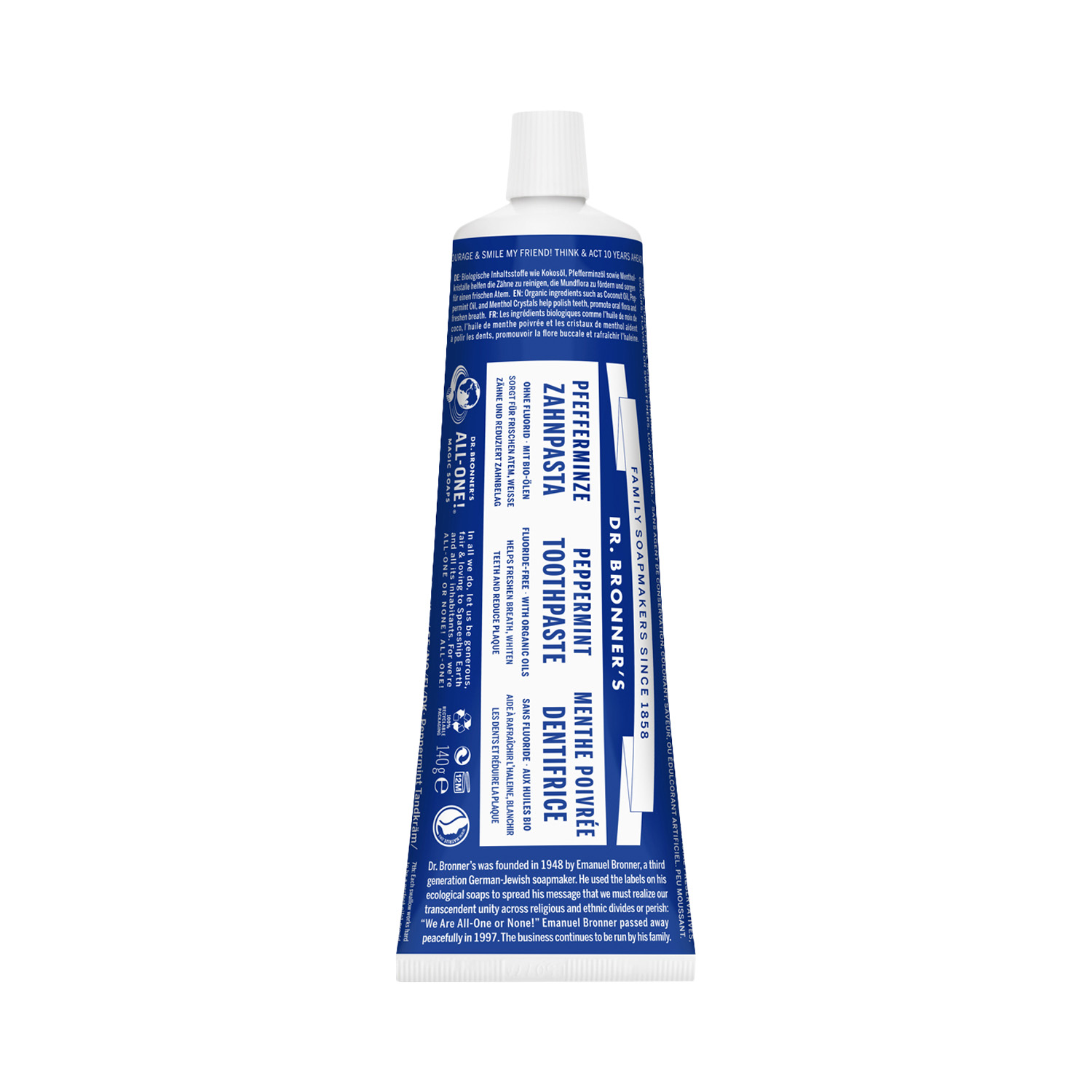 Dr. Bronner's - All-One Zahnpasta Pfefferminz
