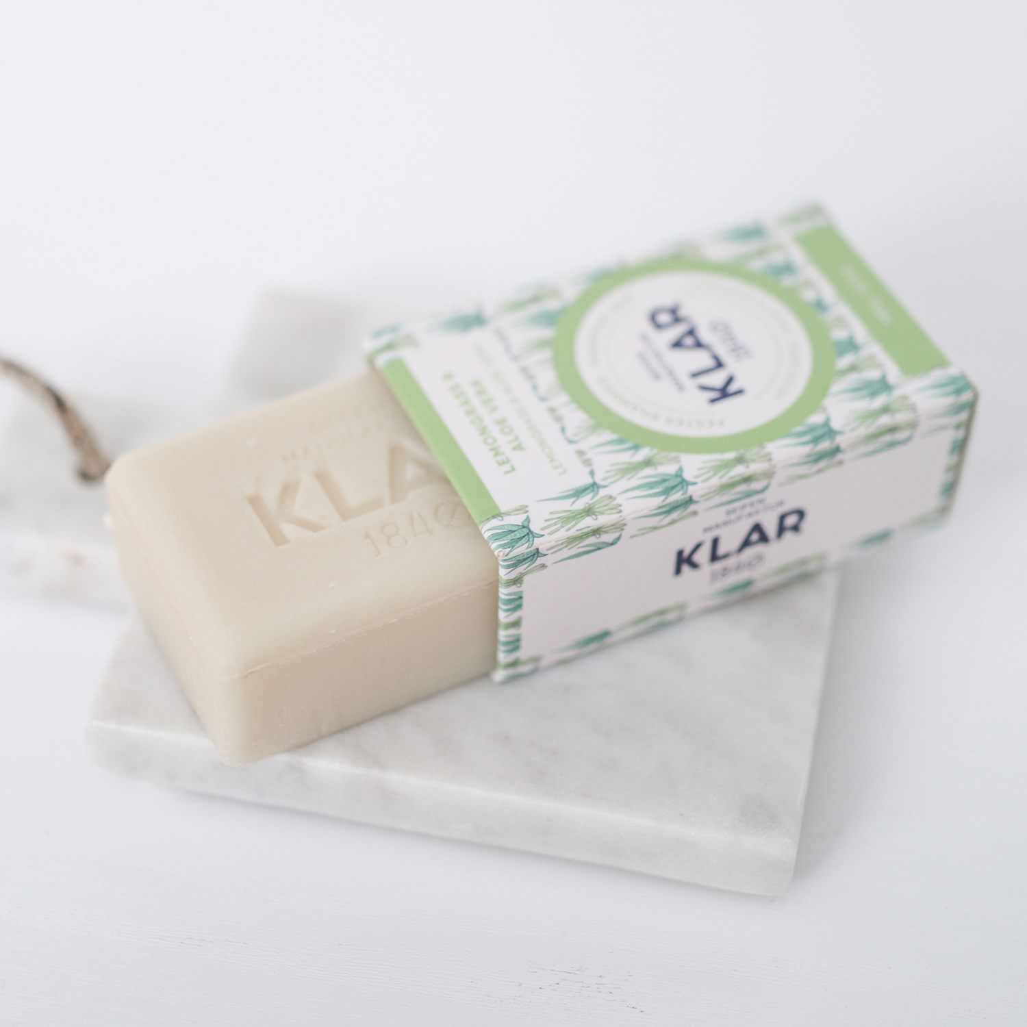 Klar's - Festes Shampoo - Lemongrass & Aloe Vera - für fettiges Haar