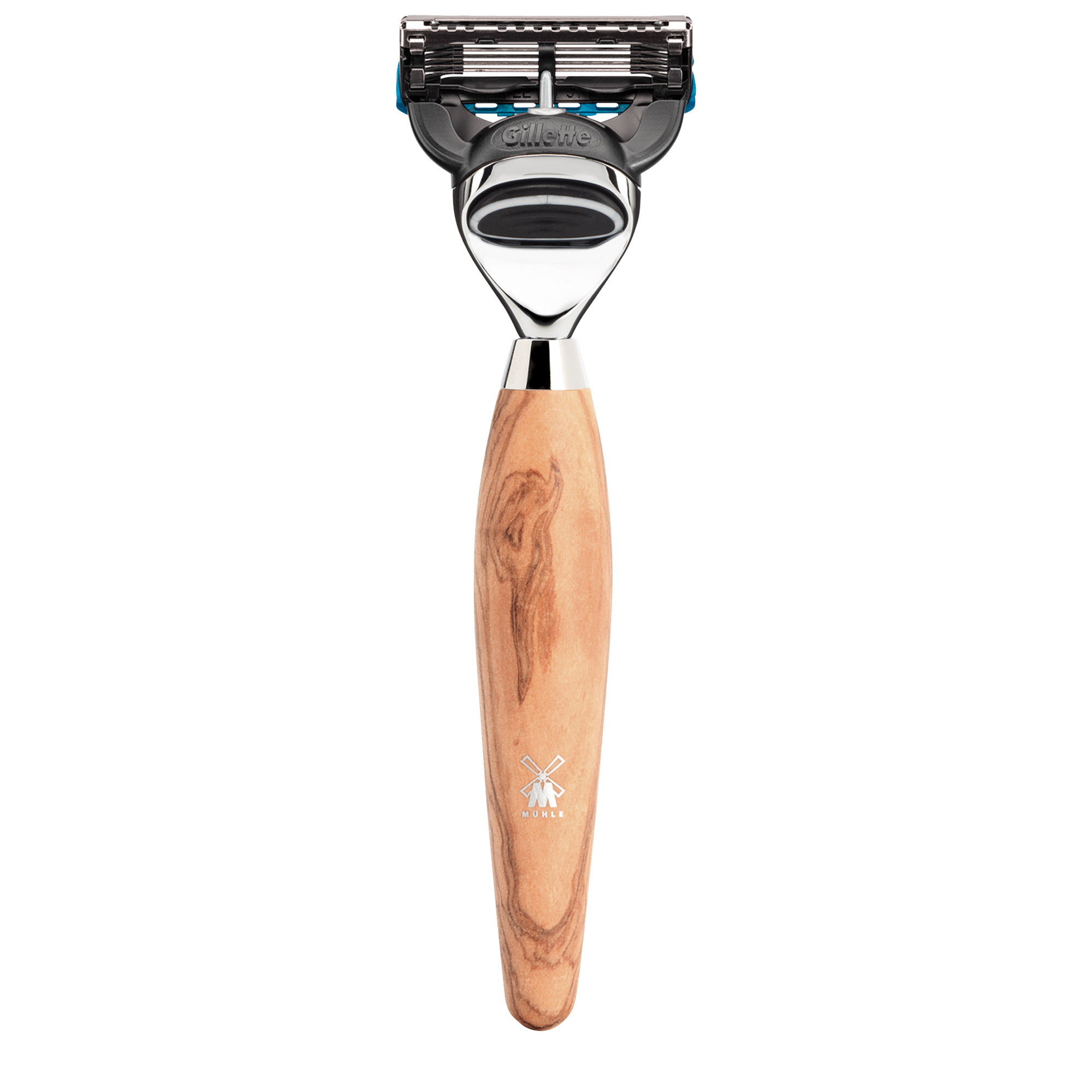 MÜHLE - Nassrasierer - KOSMO - Gillette® Fusion™ - Olivenholz